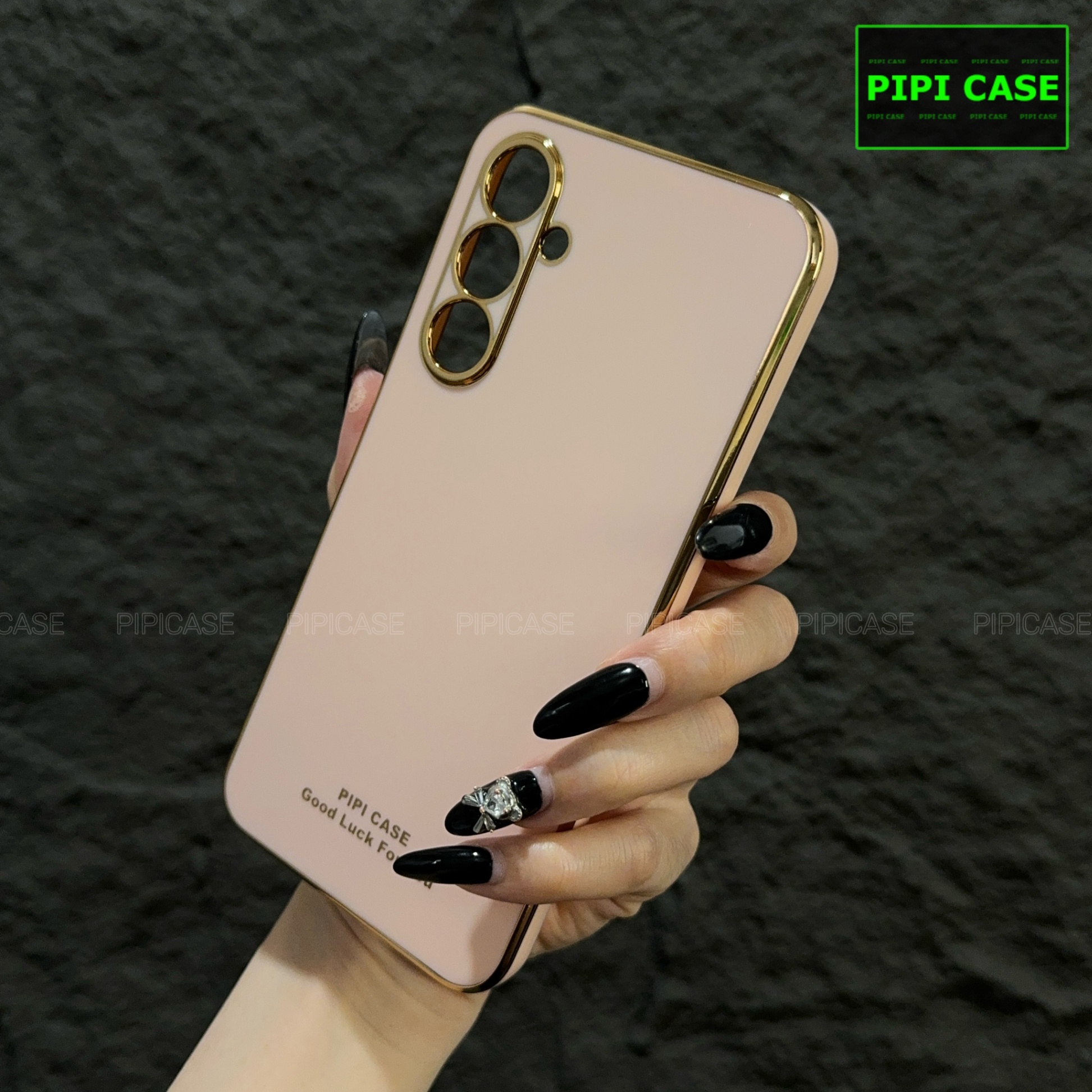 Ốp Lưng Samsung A54 - Royal - Vàng Hồng