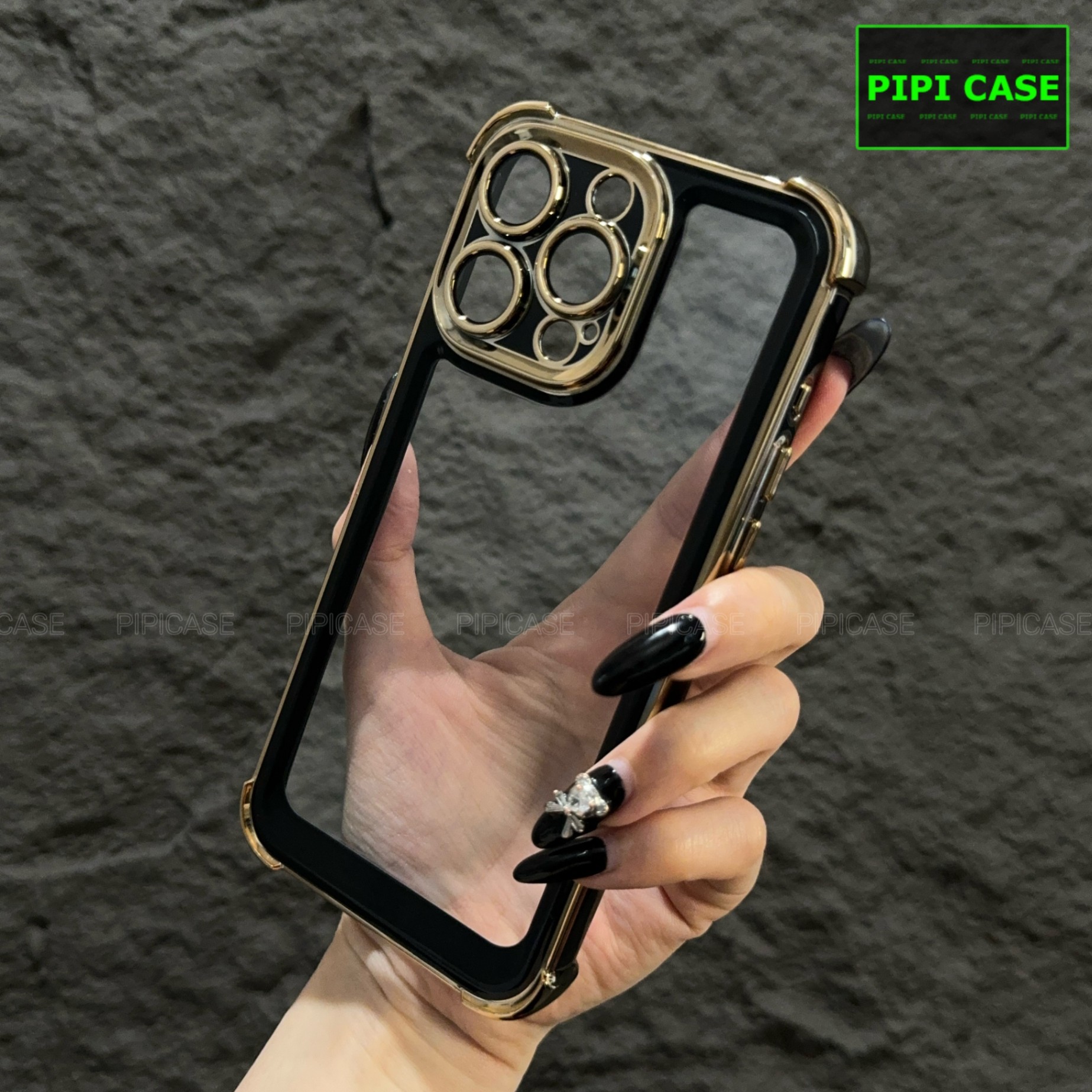 Ốp Lưng iPhone 16 Pro Max - Timo - Đen