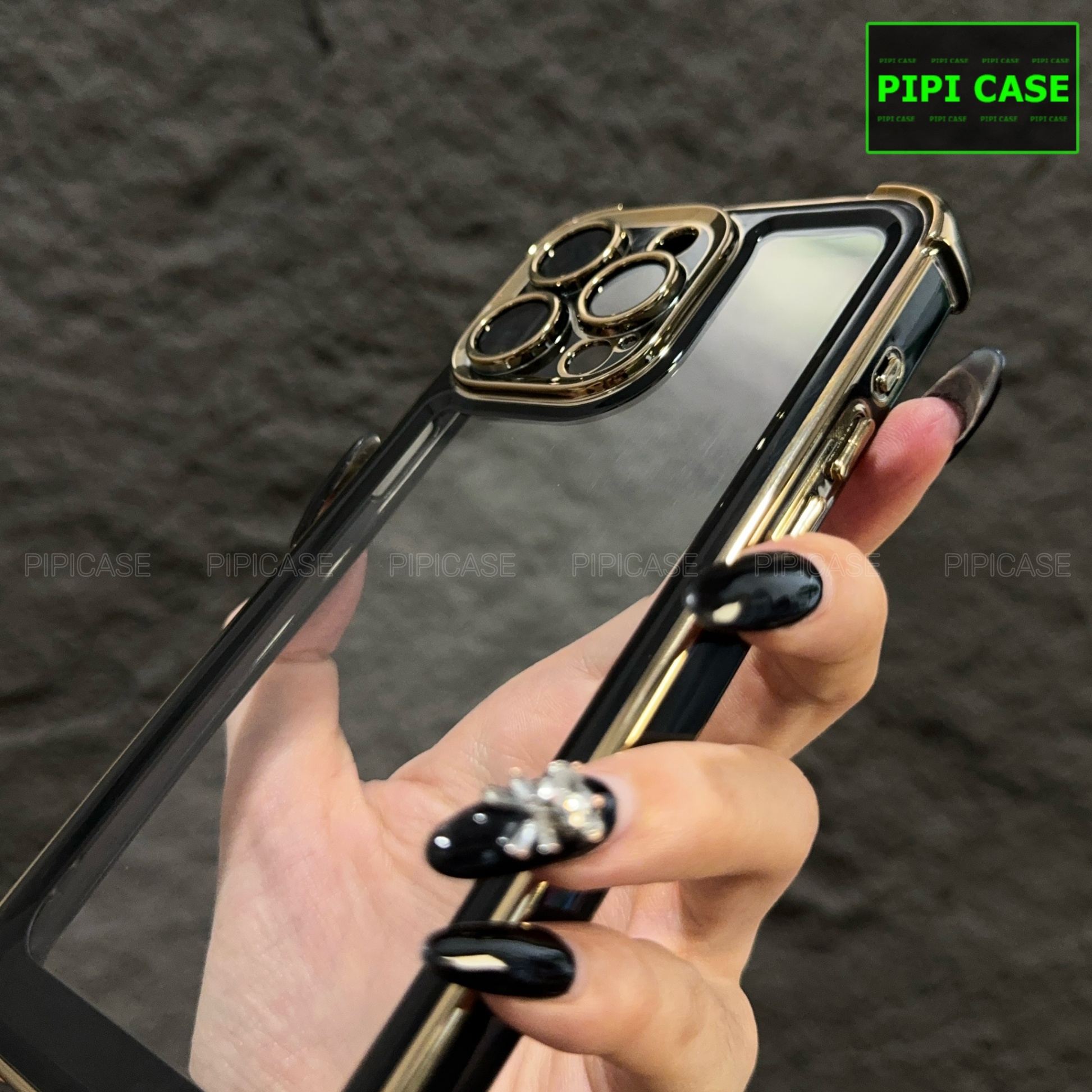 Ốp Lưng iPhone 16 Pro Max - Timo - Đen