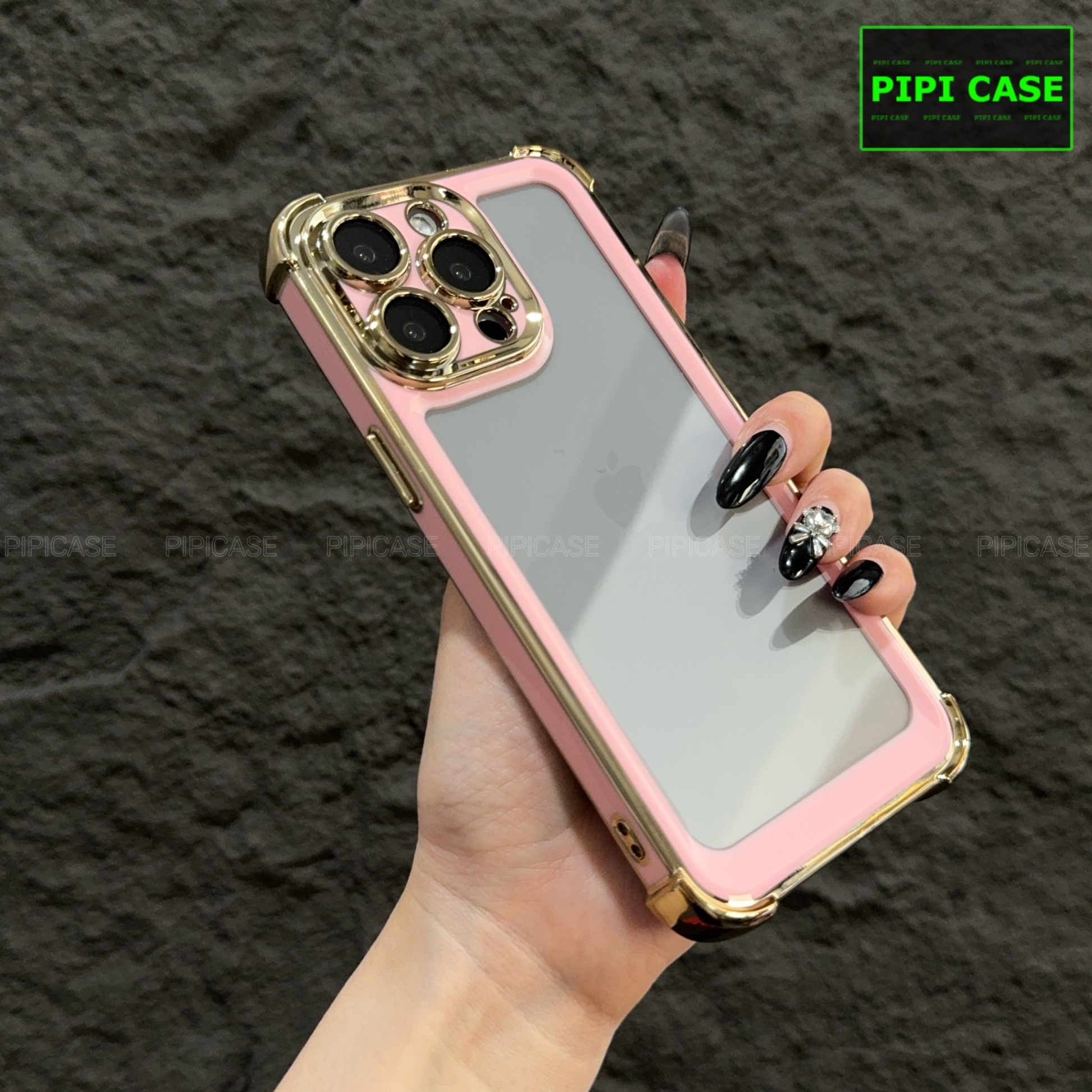 Ốp Lưng iPhone 15 Pro Max - Timo - Hồng