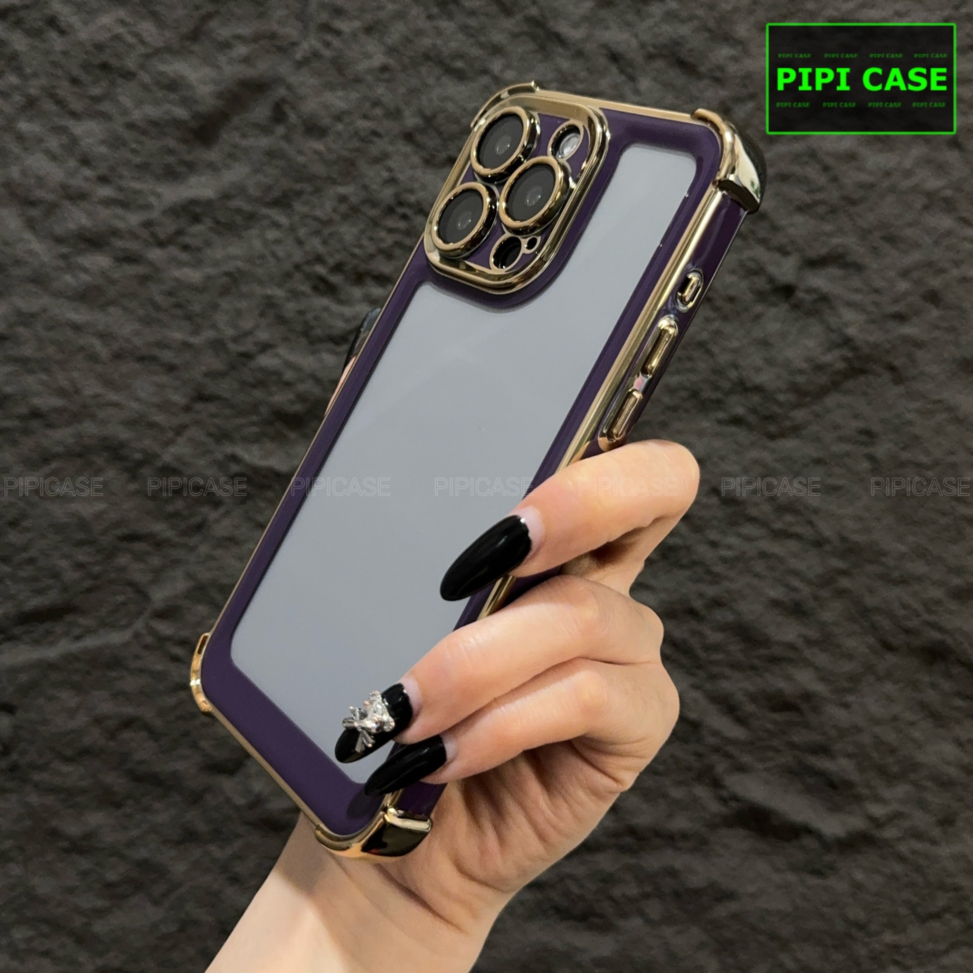 Ốp Lưng iPhone 16 Pro Max - Timo - Tím