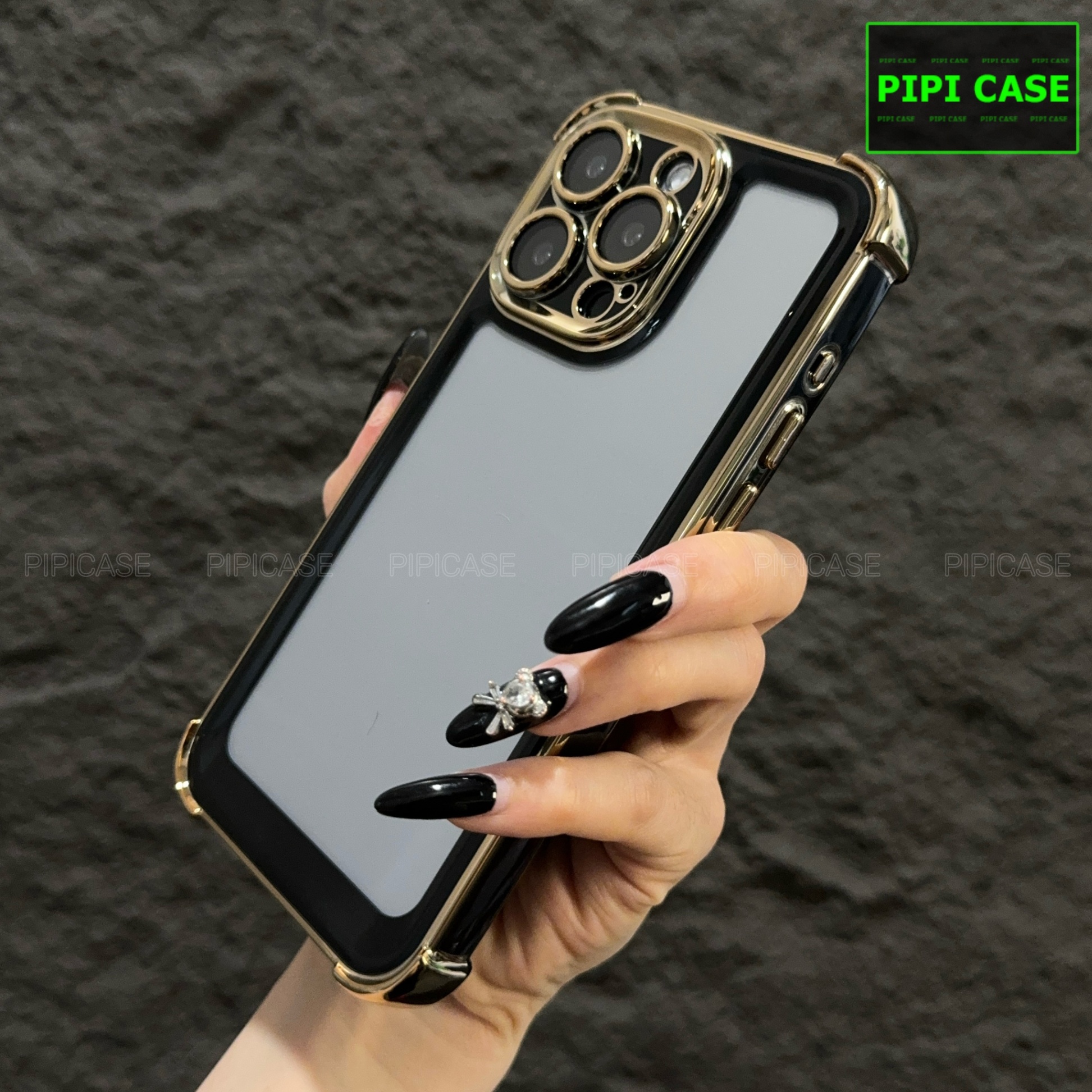 Ốp Lưng iPhone 16 Pro Max - Timo - Đen