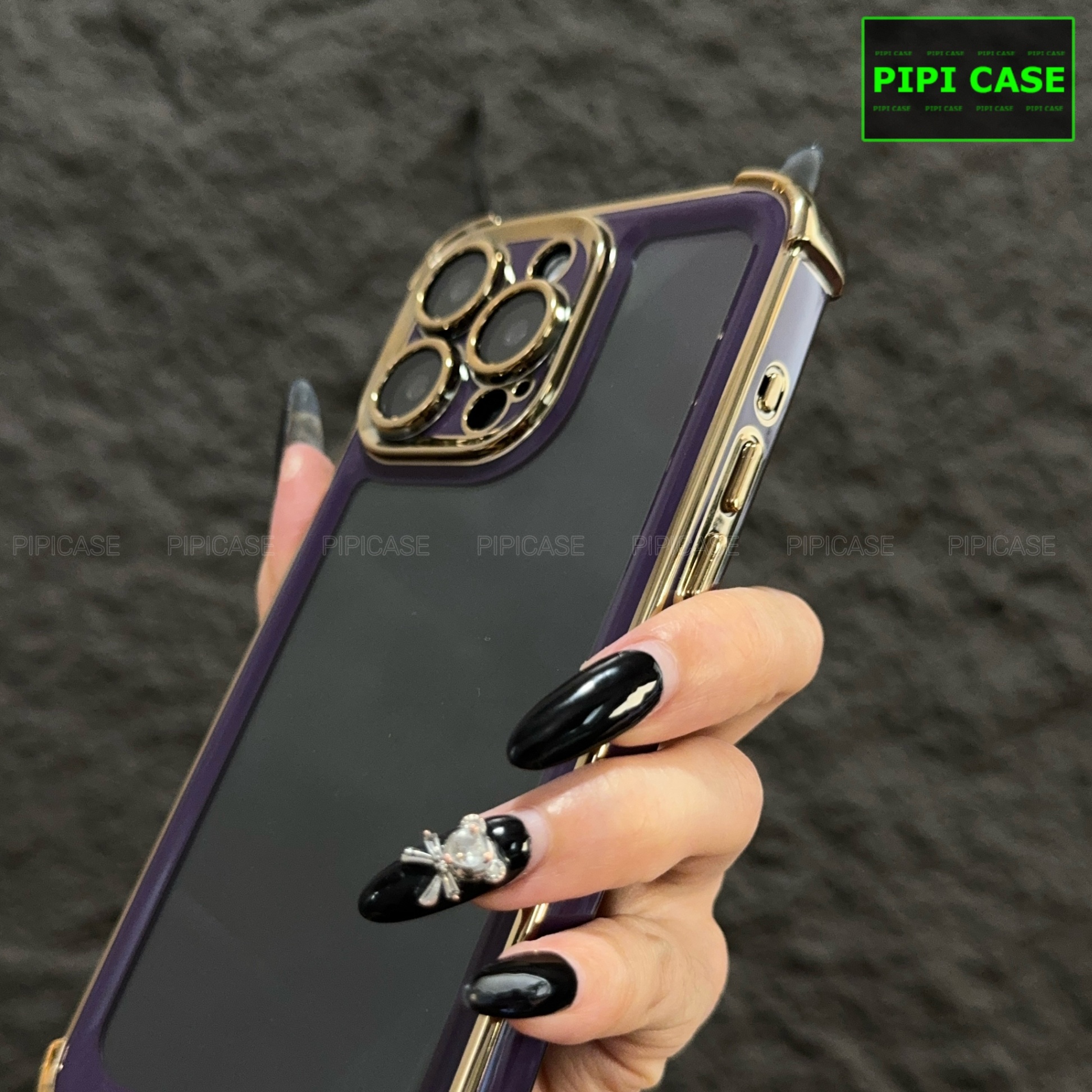 Ốp Lưng iPhone 16 Pro Max - Timo - Tím