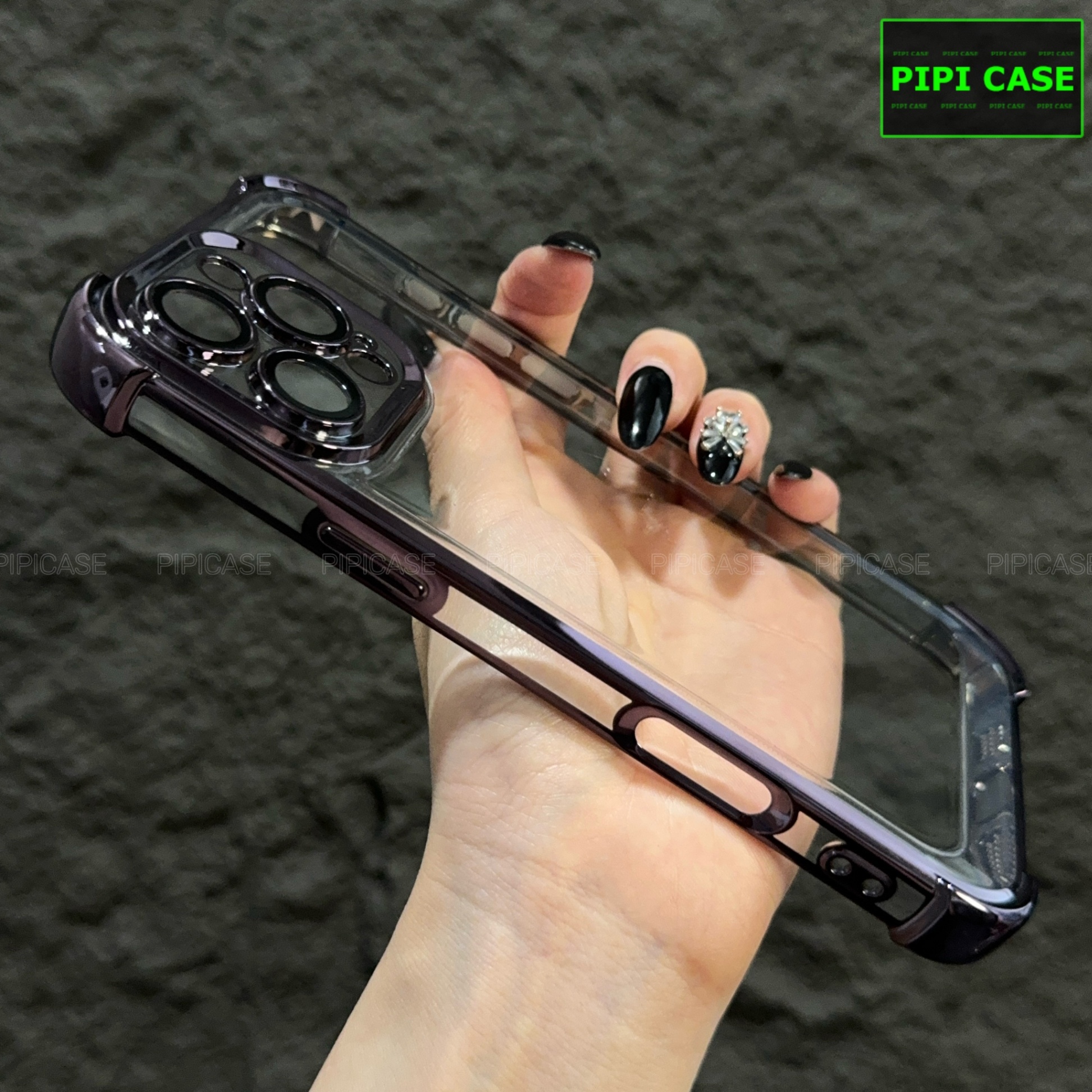 Ốp Lưng iPhone 16 Pro Max - Gu - Tím