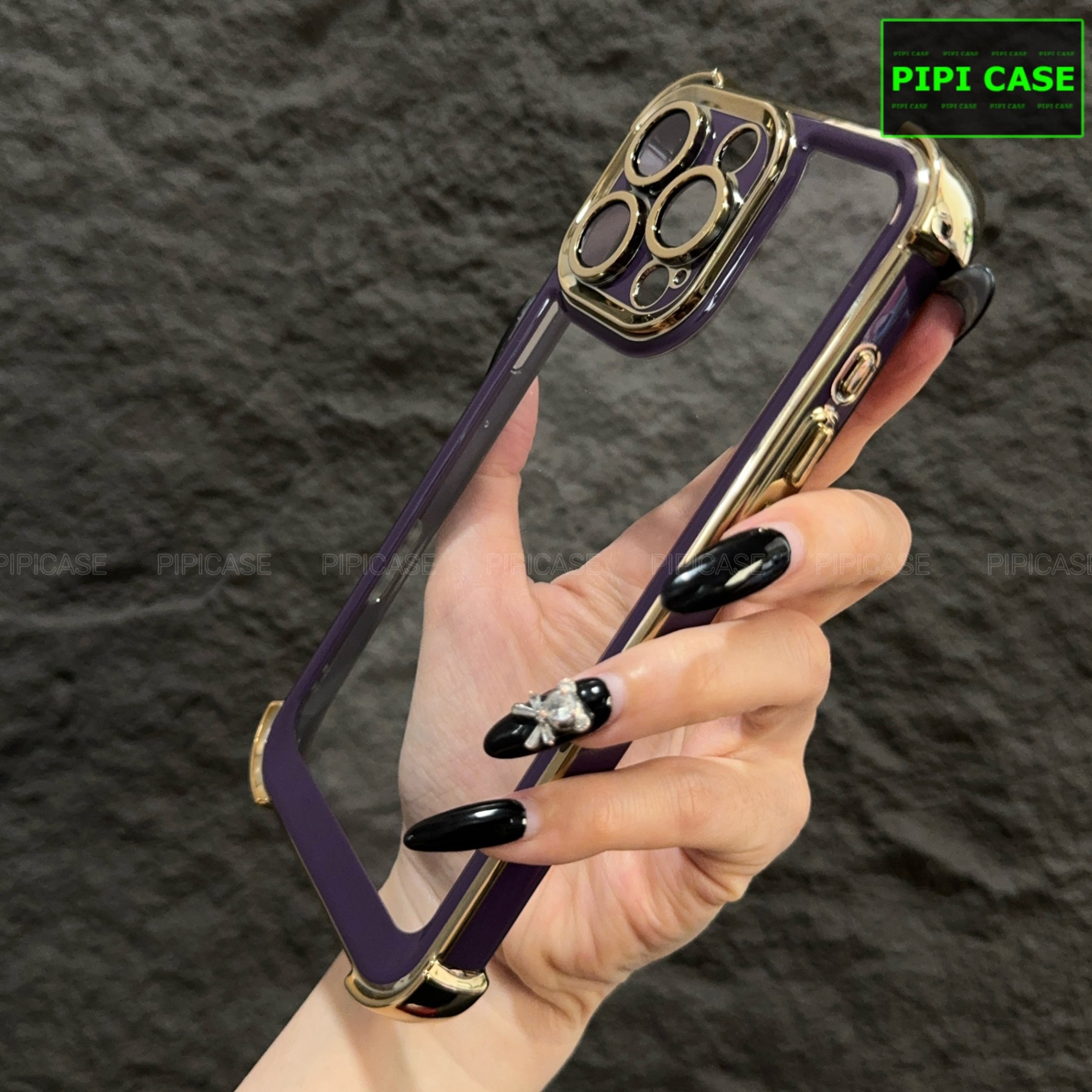 Ốp Lưng iPhone 16 Pro Max - Timo - Tím