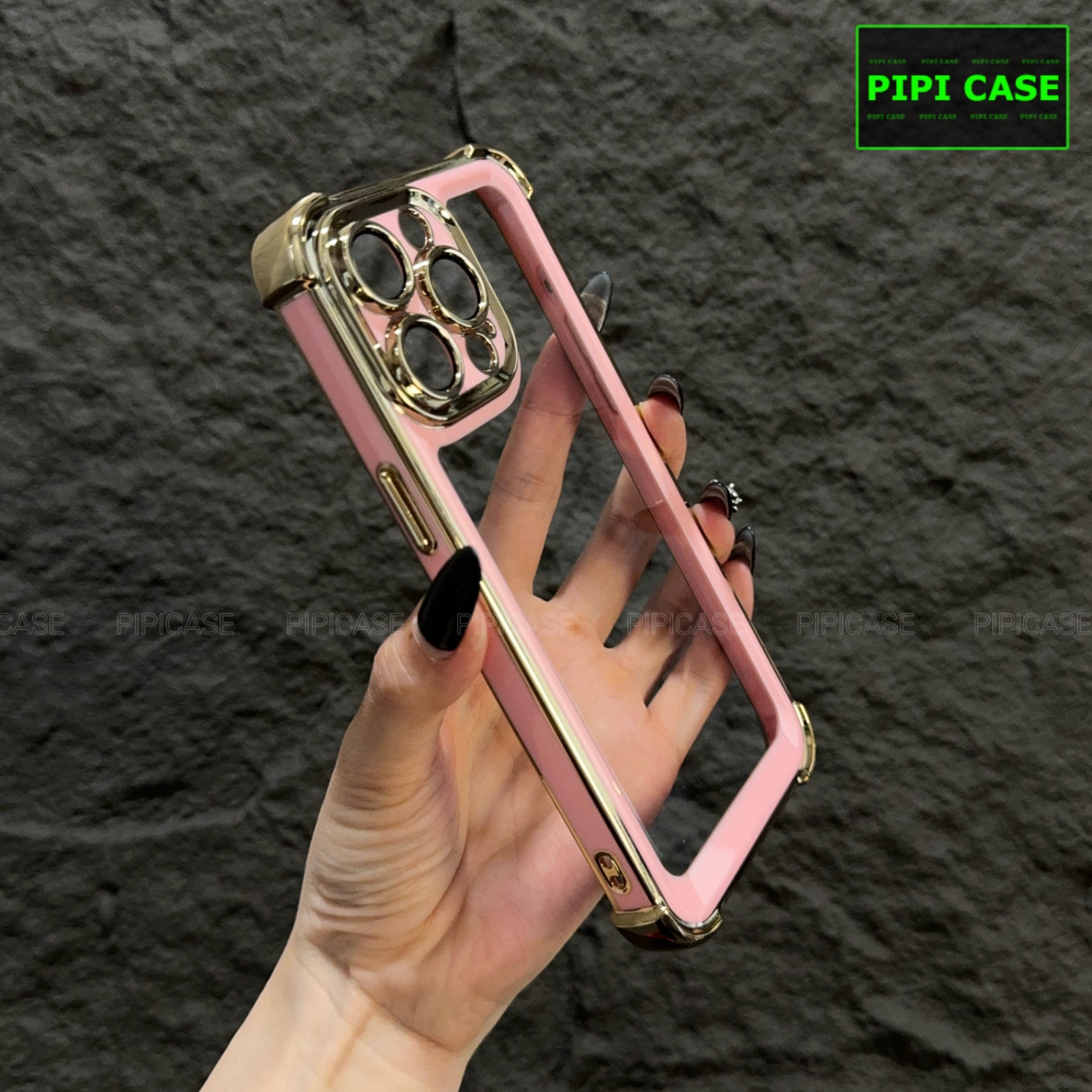 Ốp Lưng iPhone 15 Pro Max - Timo - Hồng
