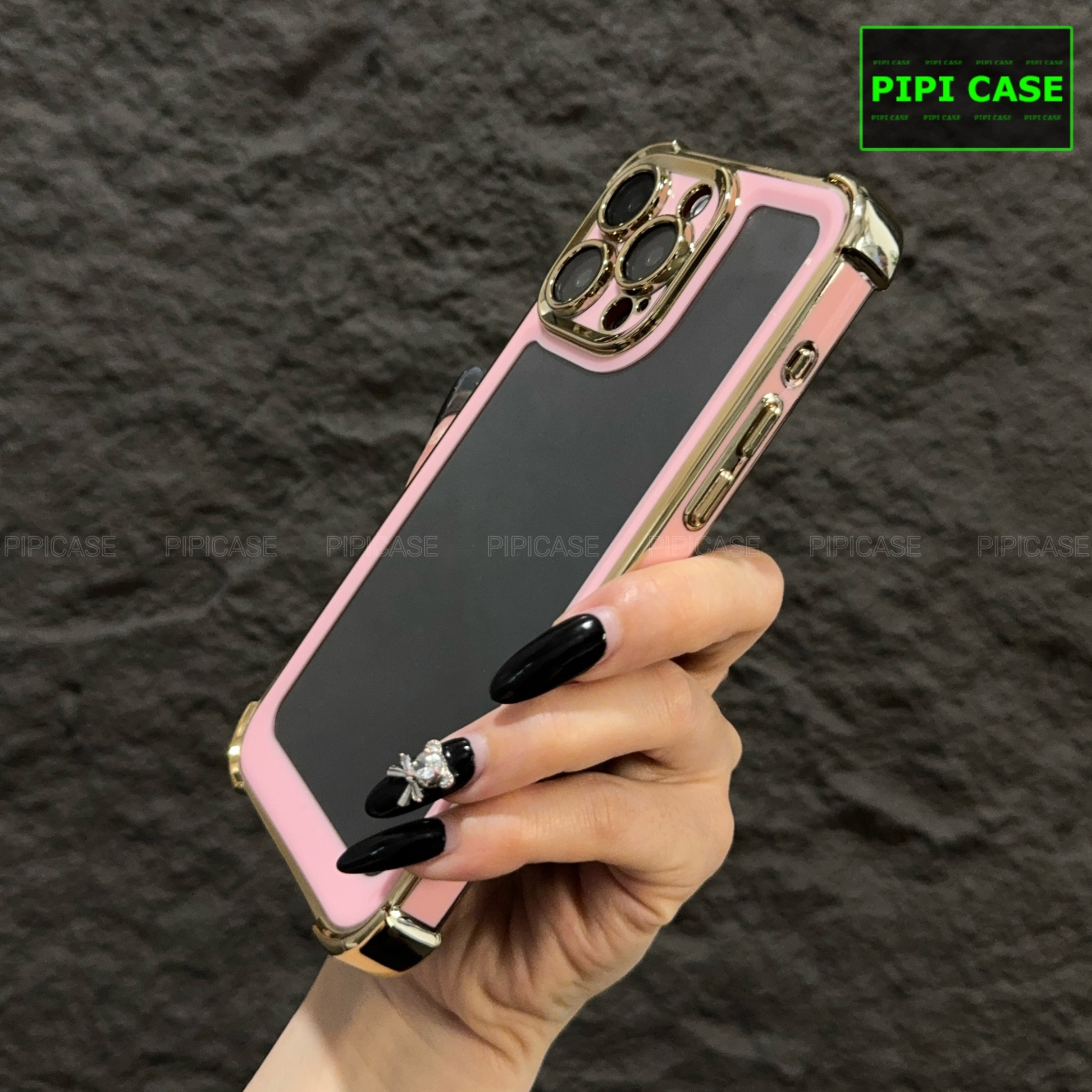 Ốp Lưng iPhone 15 Pro Max - Timo - Hồng