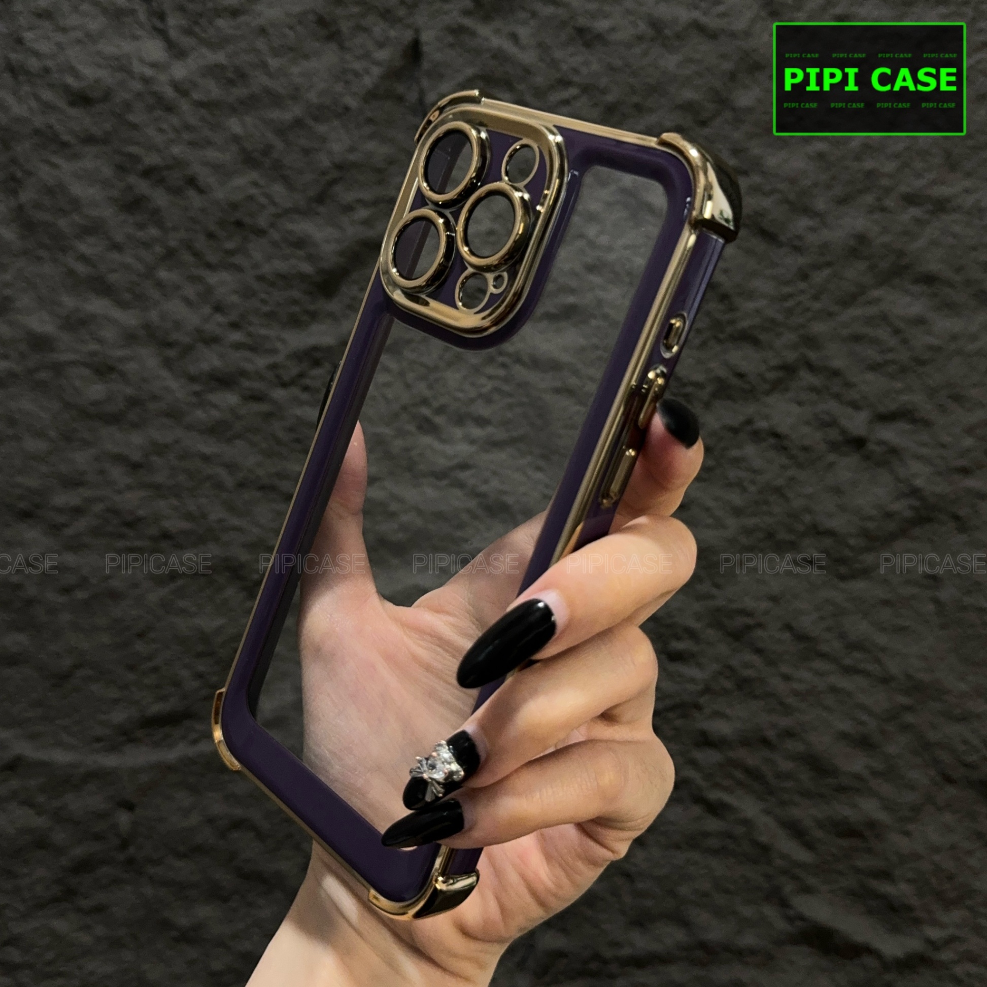 Ốp Lưng iPhone 16 Pro Max - Timo - Tím