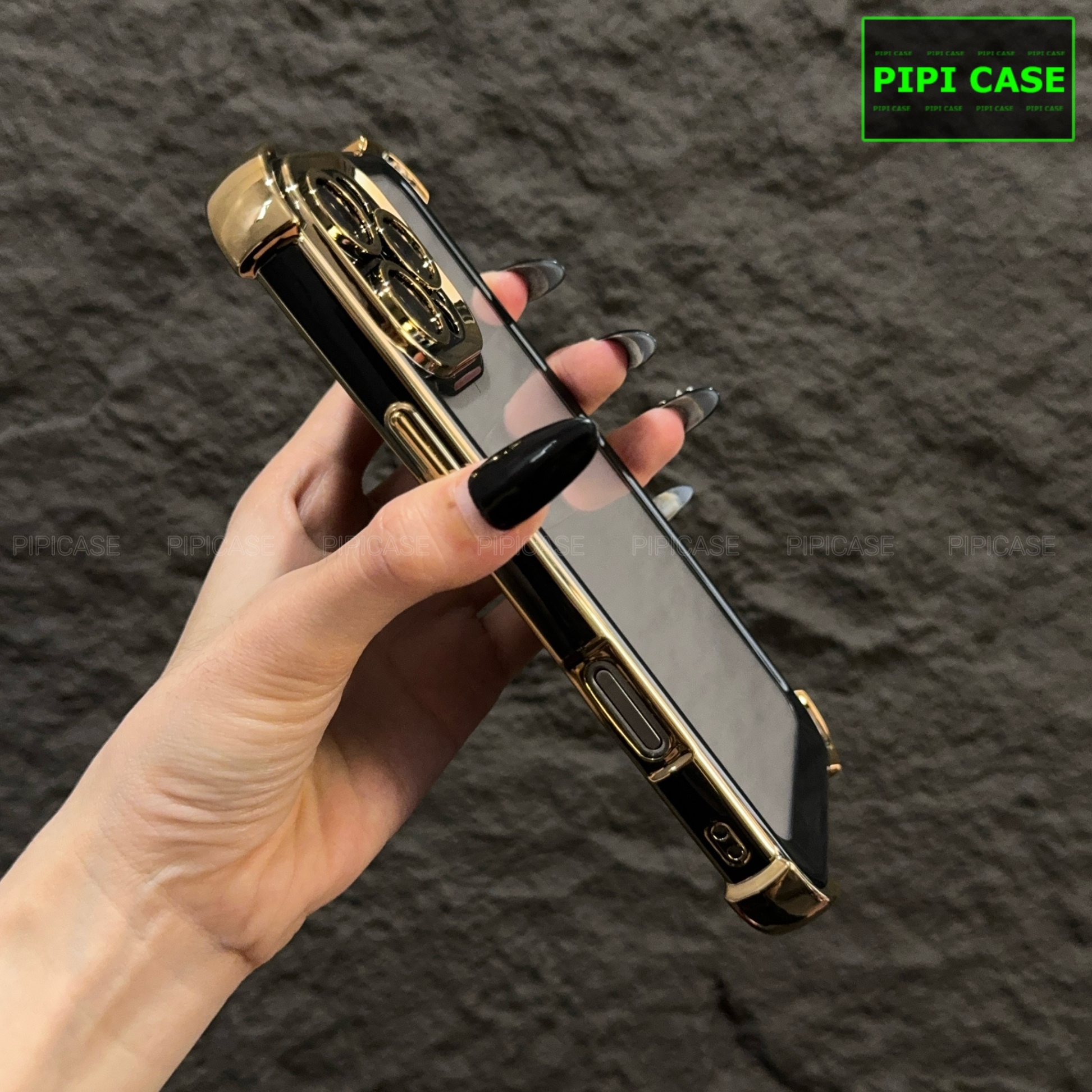 Ốp Lưng iPhone 16 Pro Max - Timo - Đen