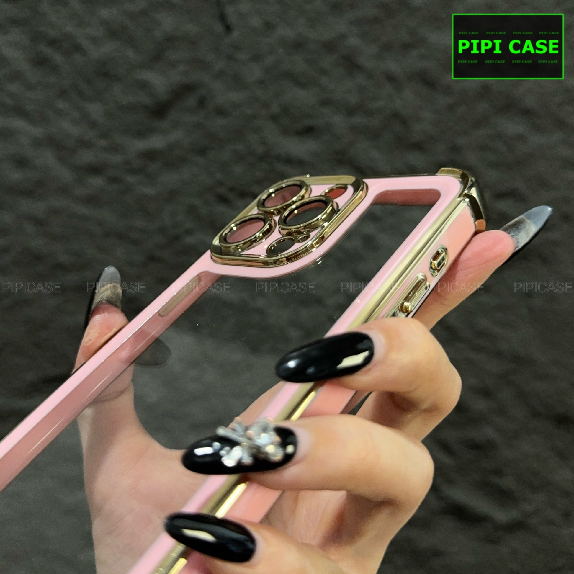 Ốp Lưng iPhone 15 Pro Max - Timo - Hồng