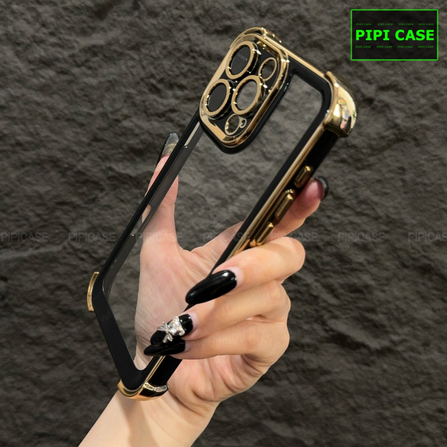 Ốp Lưng iPhone 16 Pro Max - Timo - Đen