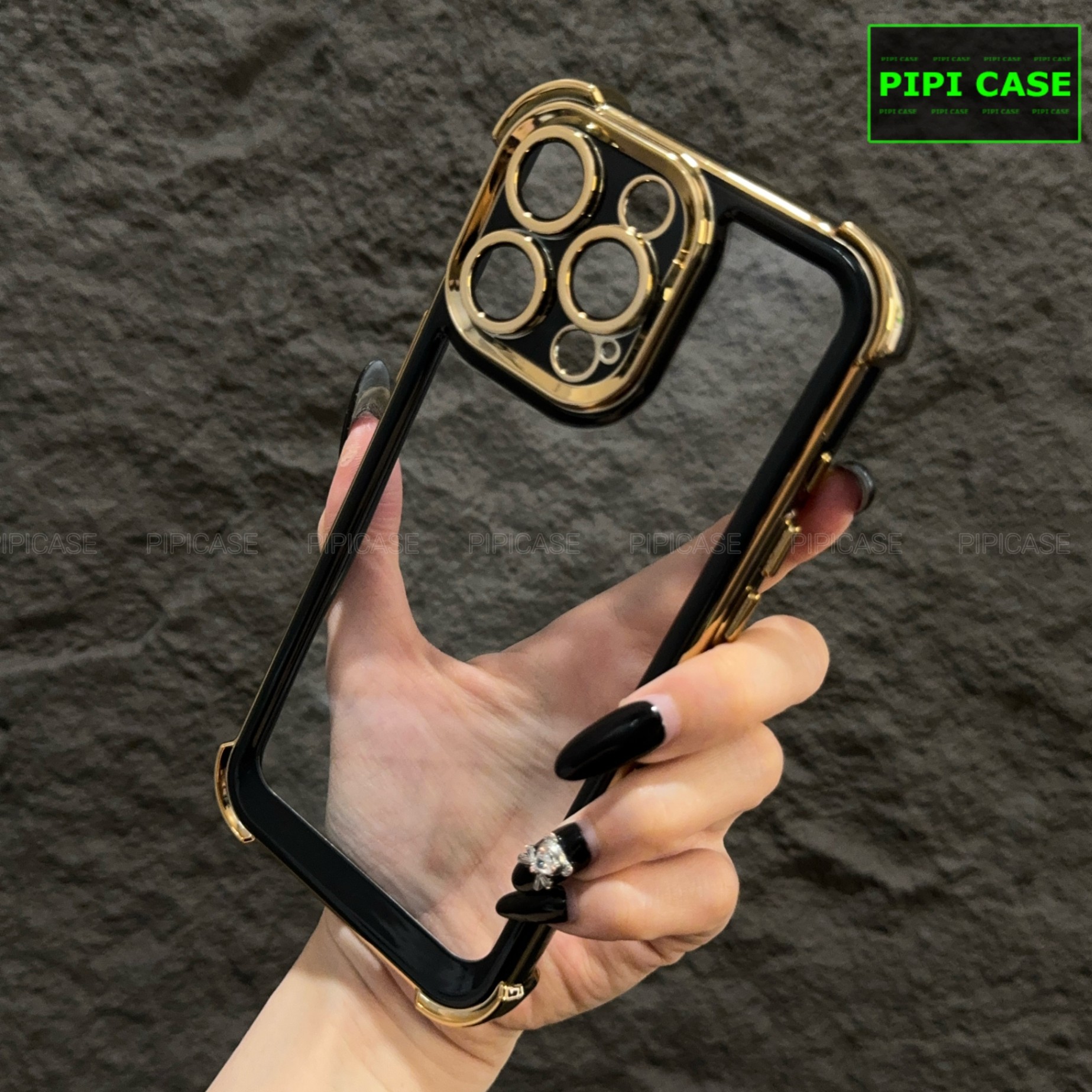 Ốp Lưng iPhone 16 Pro Max - Timo - Đen