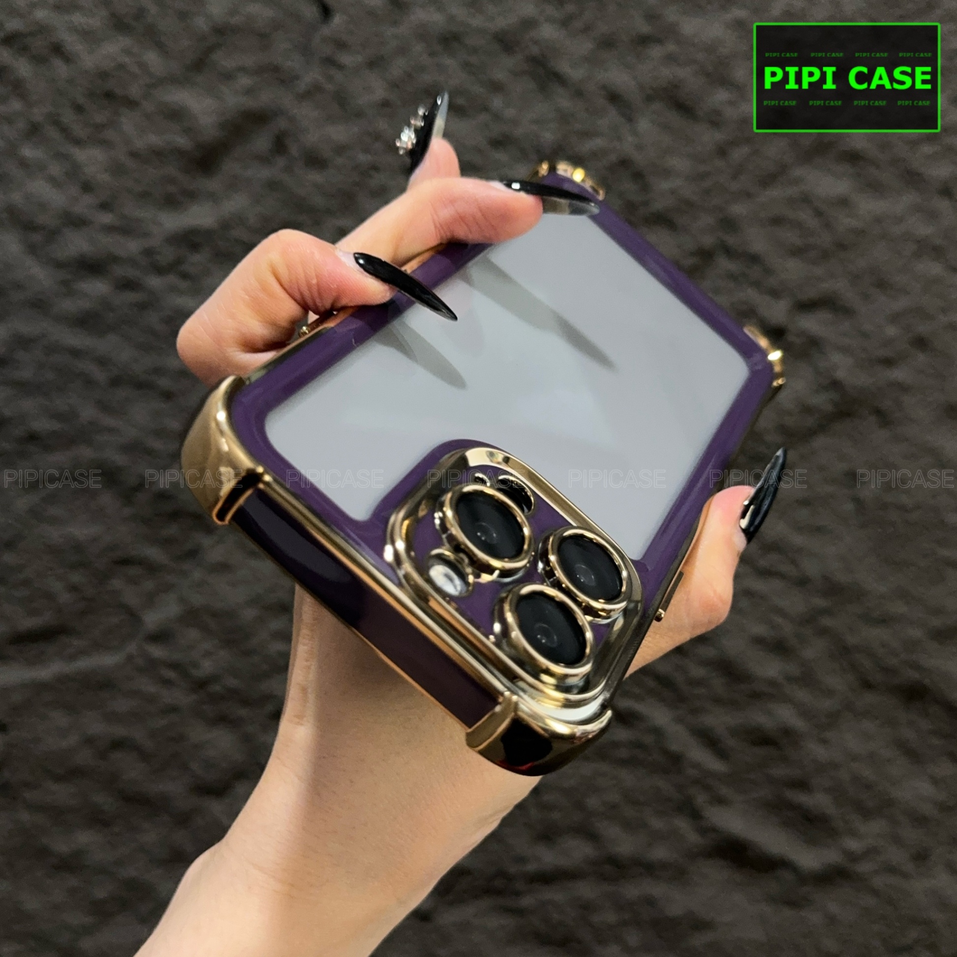 Ốp Lưng iPhone 16 Pro Max - Timo - Tím