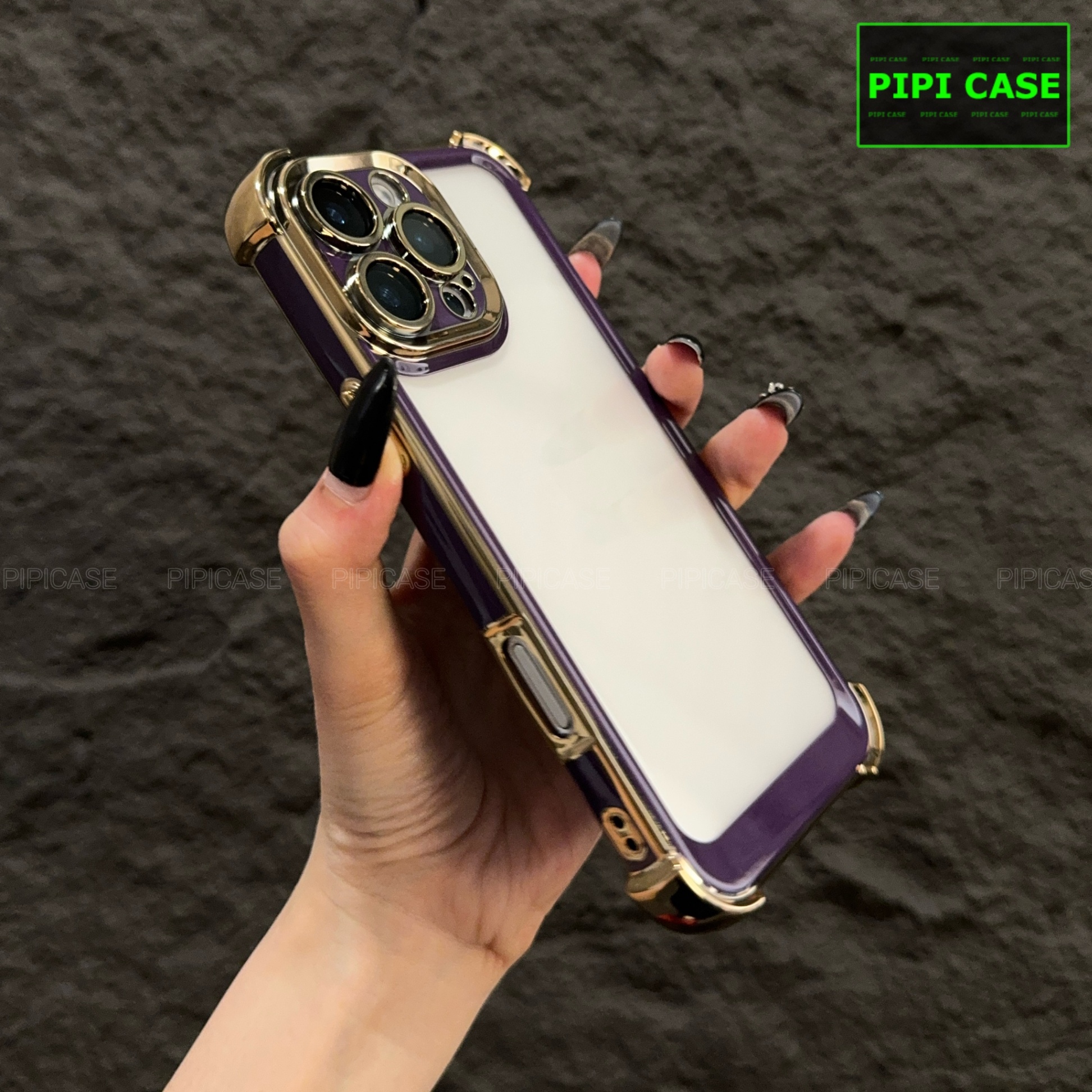 Ốp Lưng iPhone 16 Pro Max - Timo - Tím