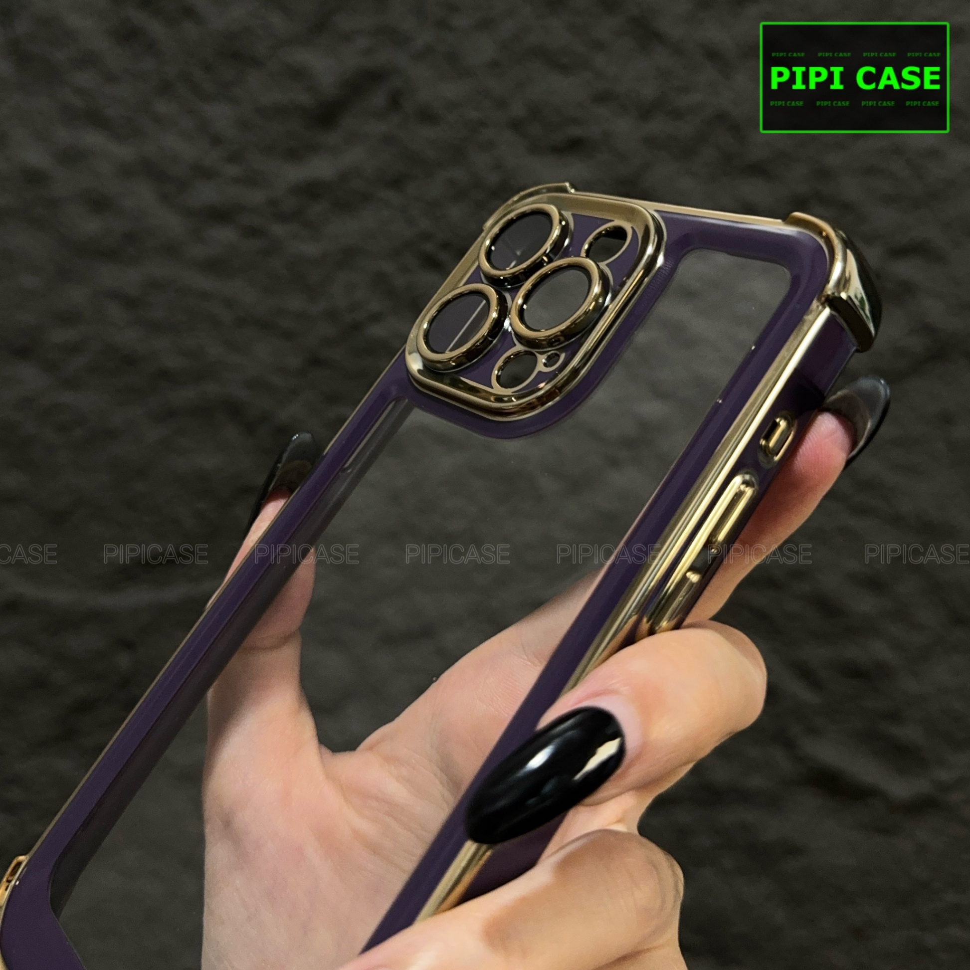 Ốp Lưng iPhone 16 Pro Max - Timo - Tím