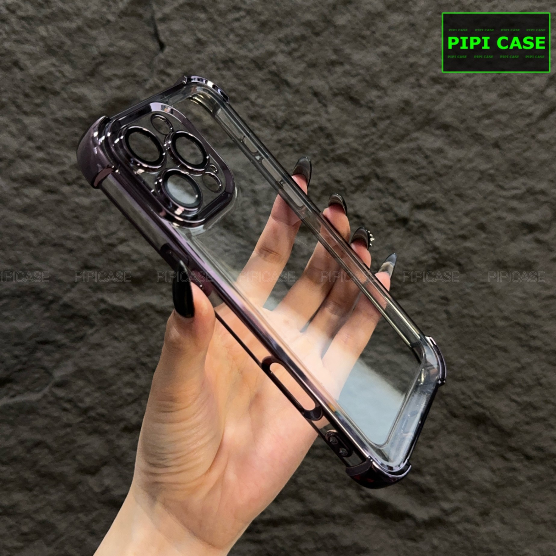 Ốp Lưng iPhone 16 Pro Max - Gu - Tím