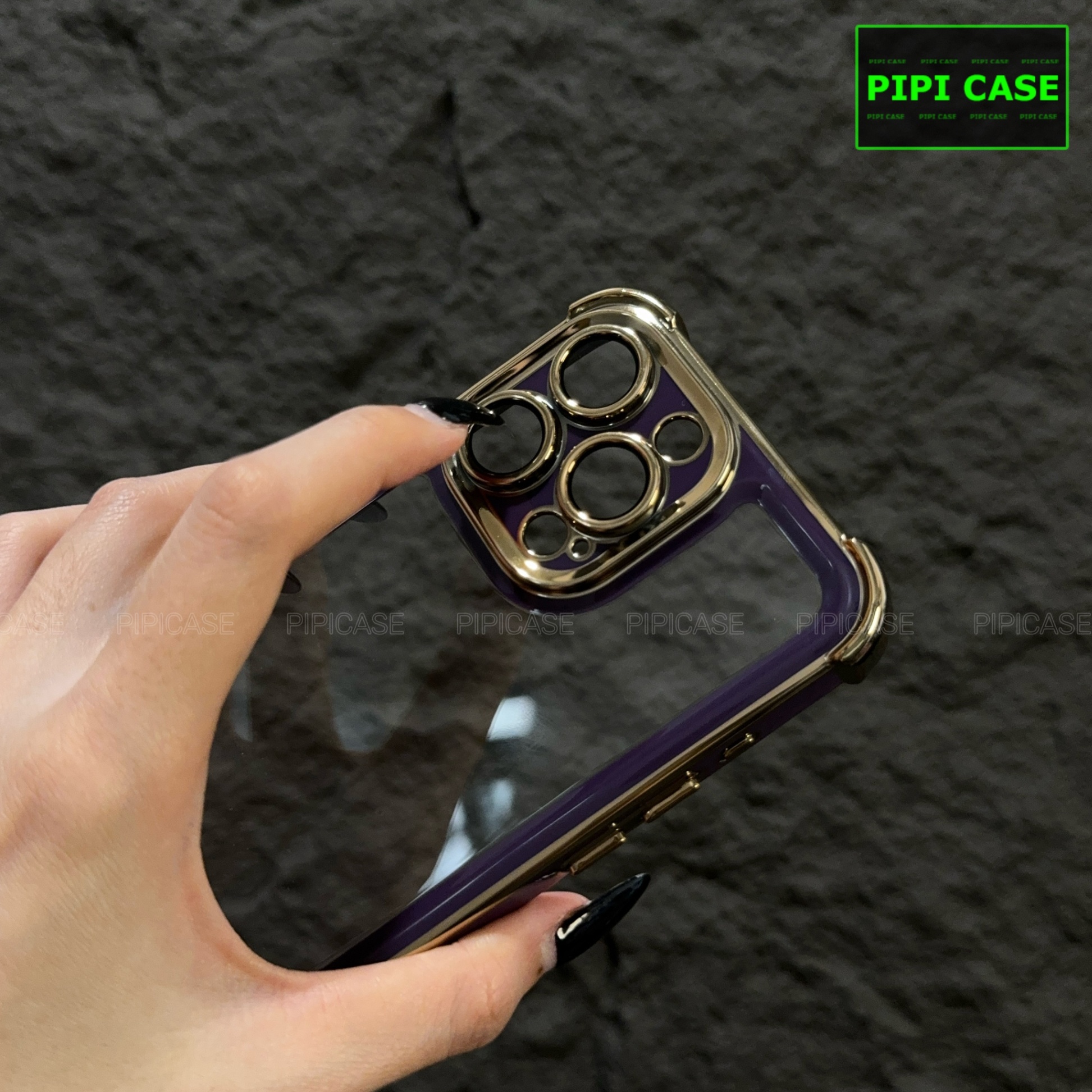 Ốp Lưng iPhone 16 Pro Max - Timo - Tím