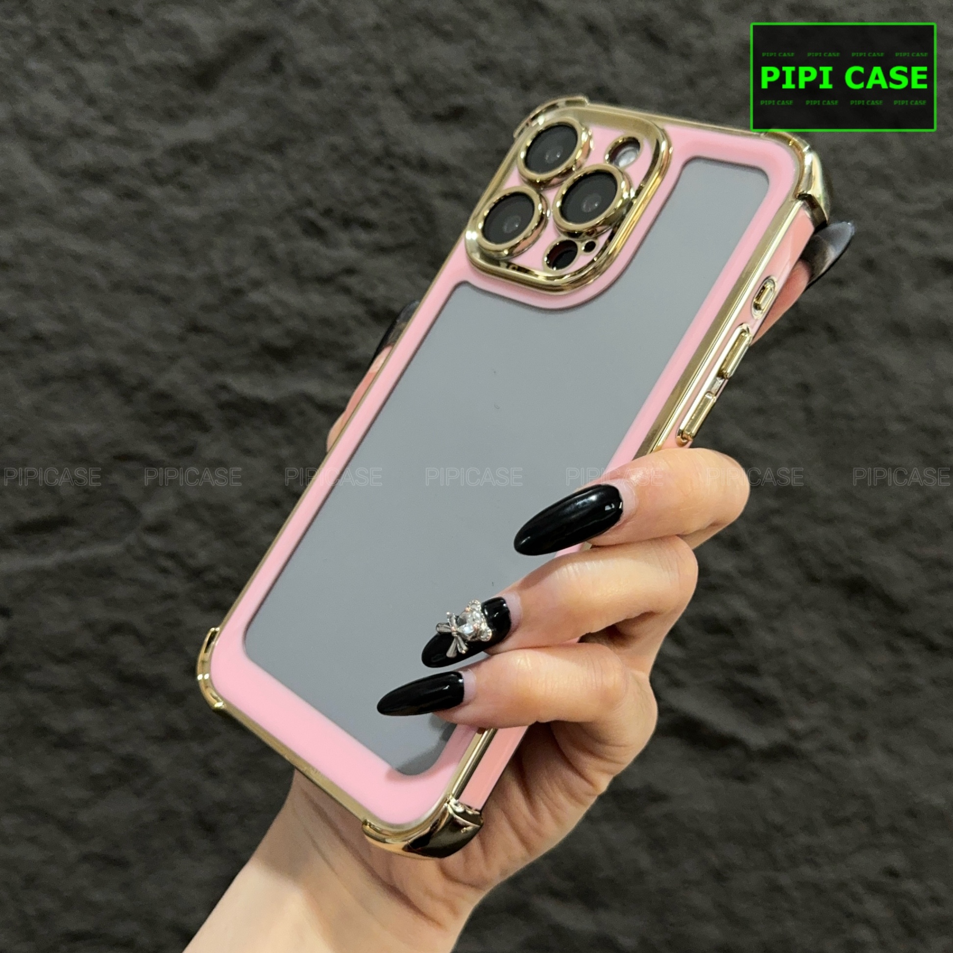 Ốp Lưng iPhone 15 Pro Max - Timo - Hồng