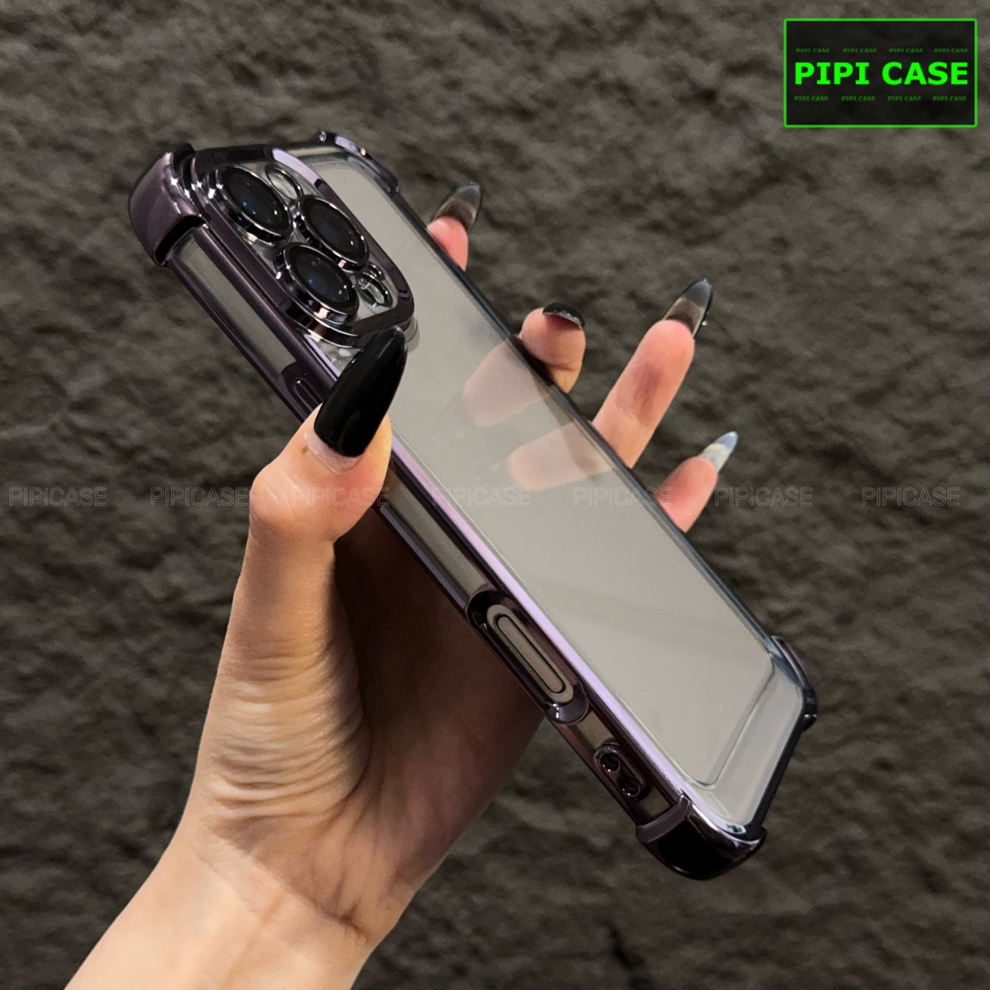 Ốp Lưng iPhone 16 Pro Max - Gu - Tím