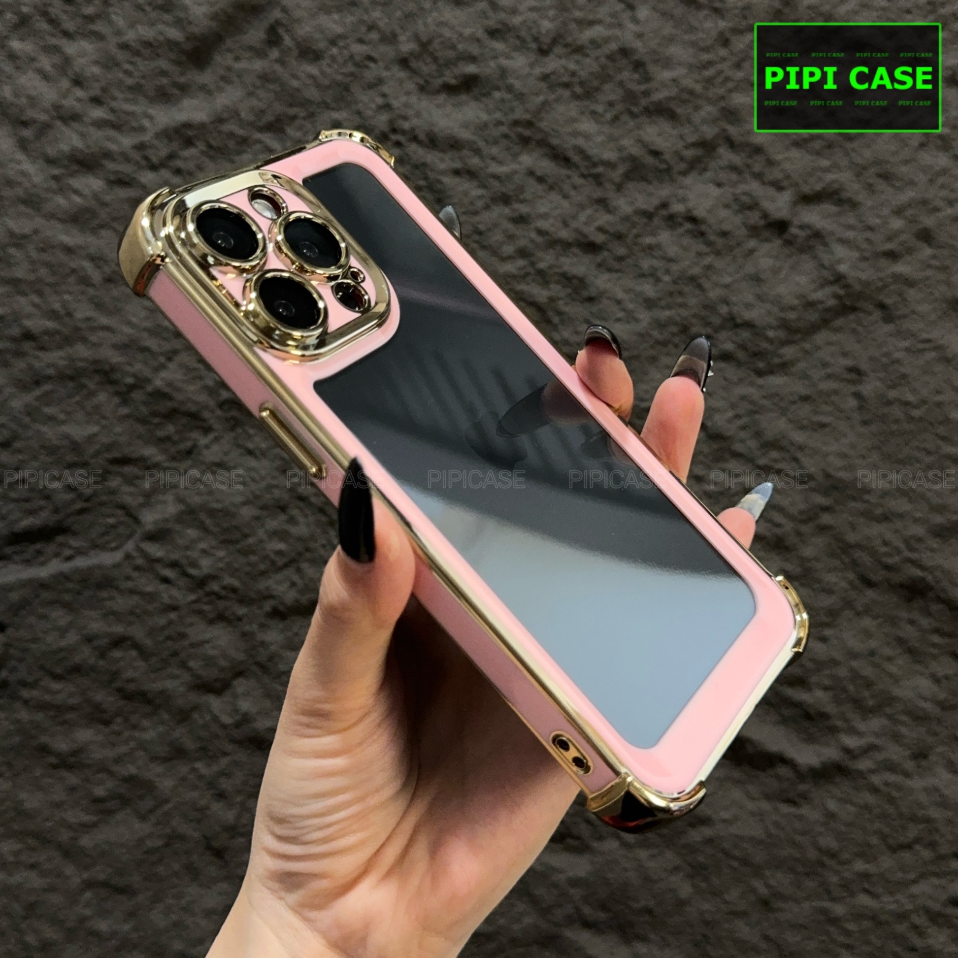 Ốp Lưng iPhone 15 Pro Max - Timo - Hồng