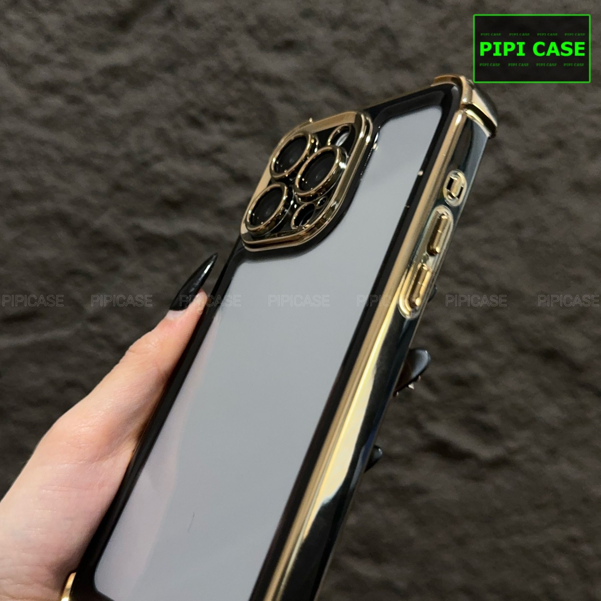 Ốp Lưng iPhone 16 Pro Max - Timo - Đen