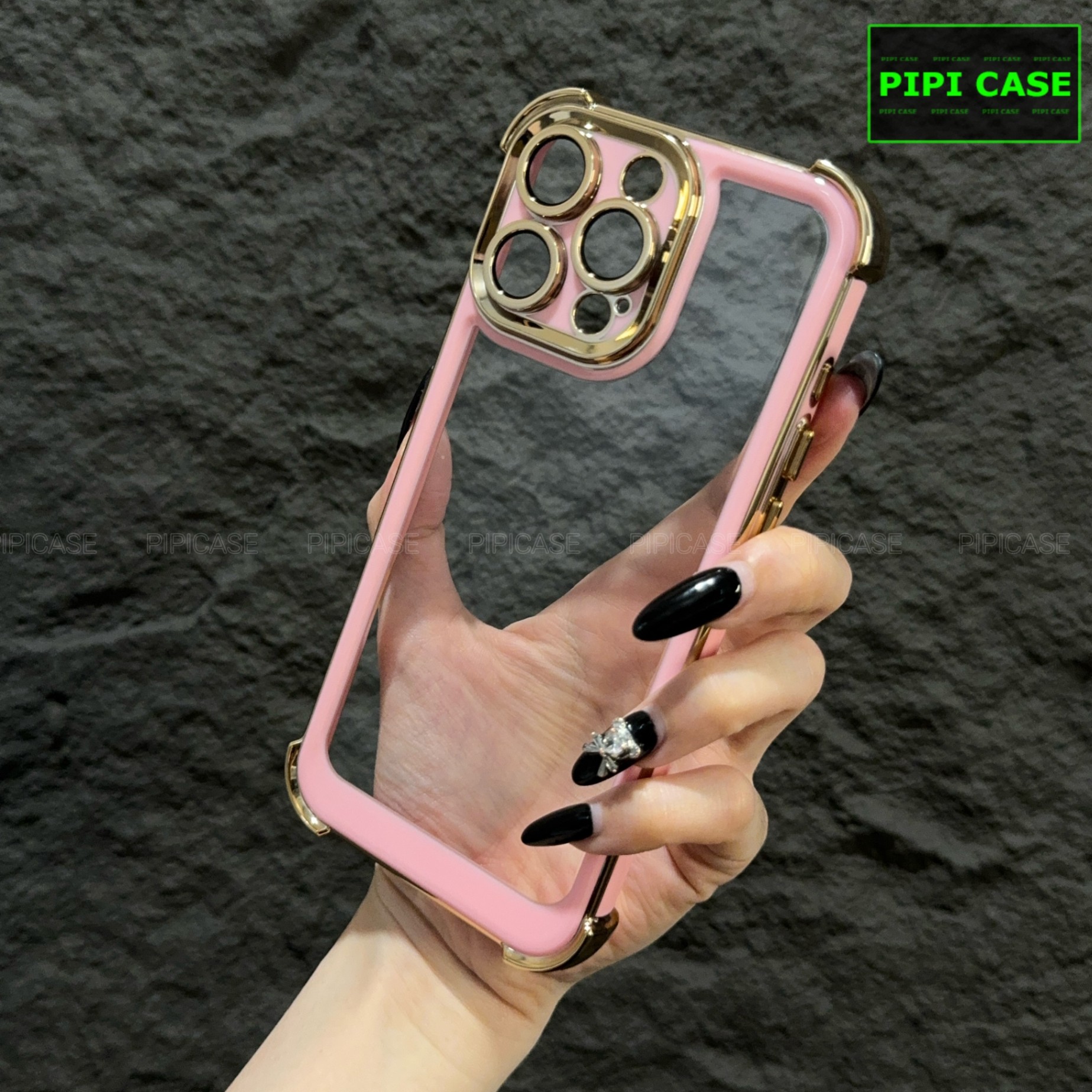 Ốp Lưng iPhone 15 Pro Max - Timo - Hồng