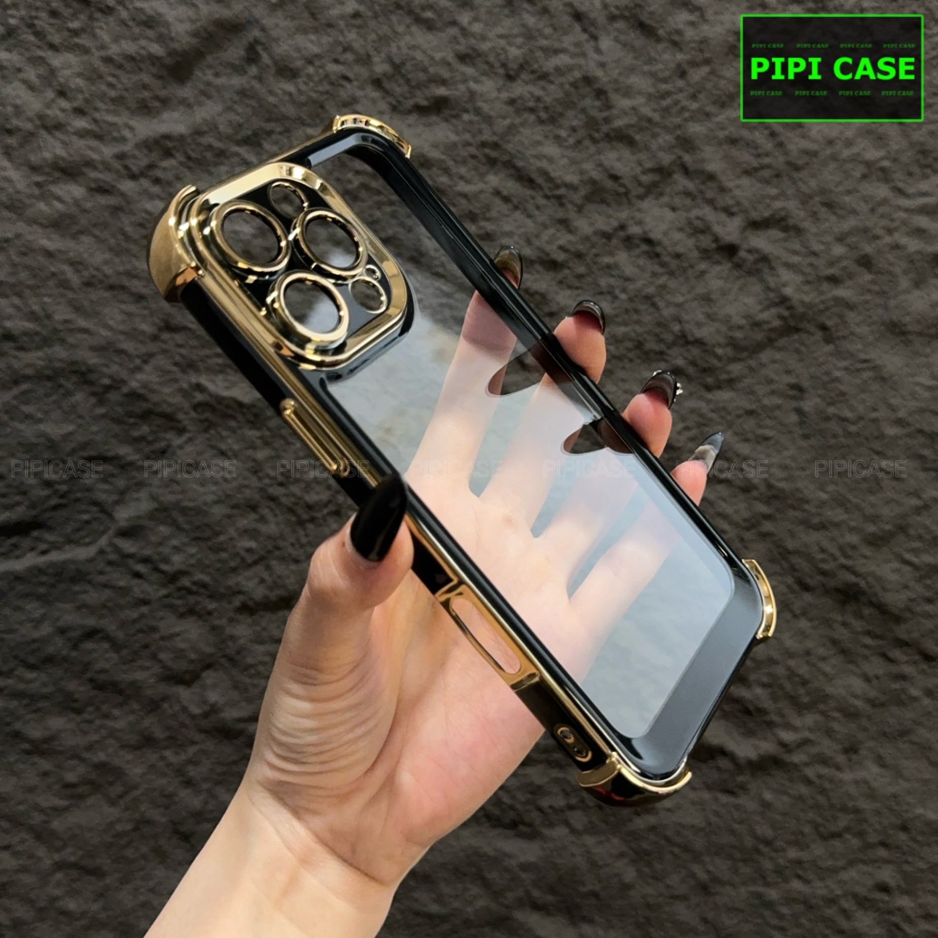 Ốp Lưng iPhone 16 Pro Max - Timo - Đen