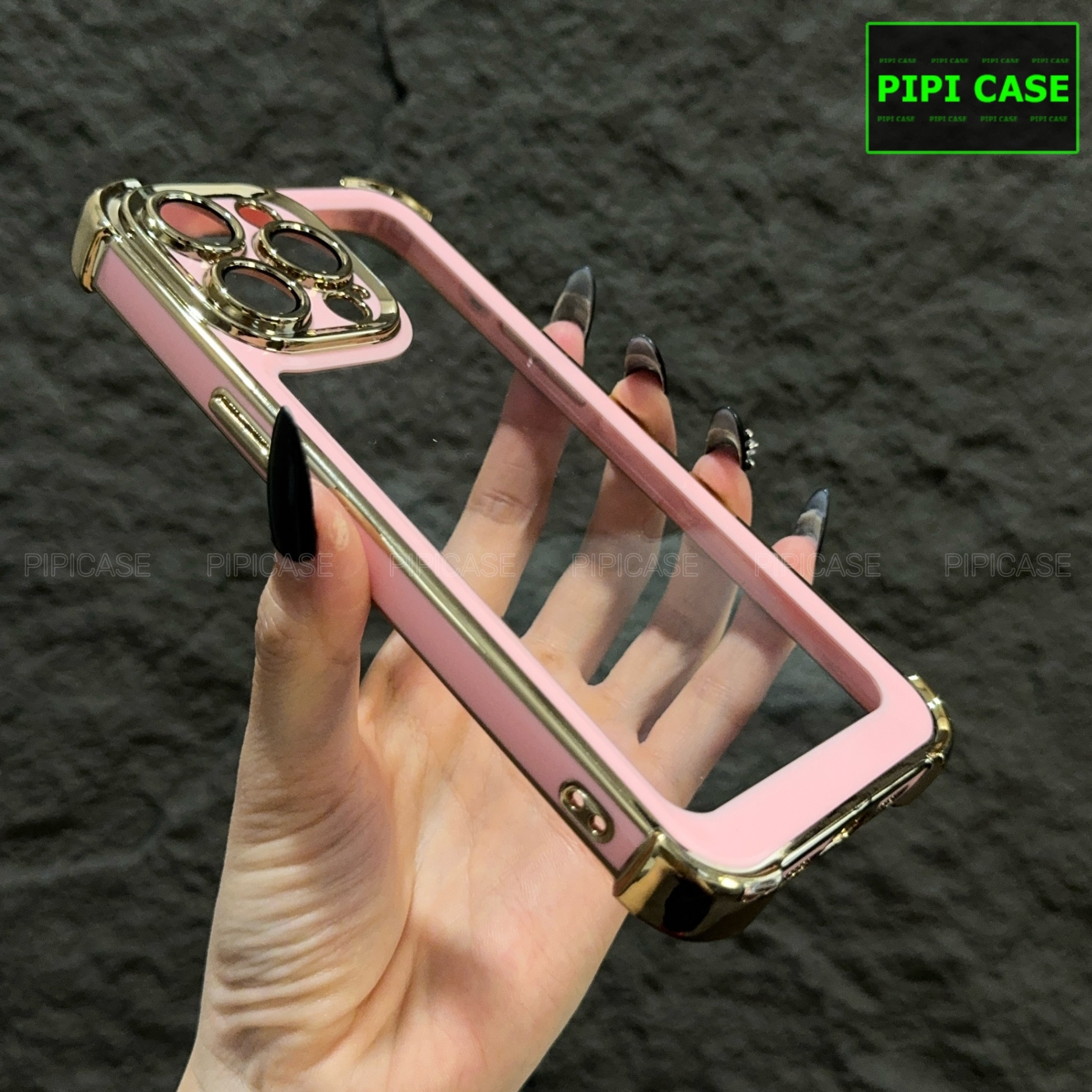 Ốp Lưng iPhone 15 Pro Max - Timo - Hồng