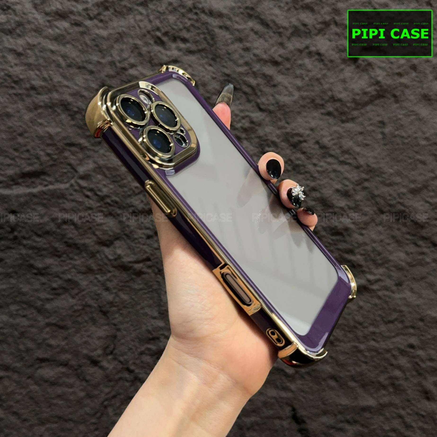 Ốp Lưng iPhone 16 Pro Max - Timo - Tím