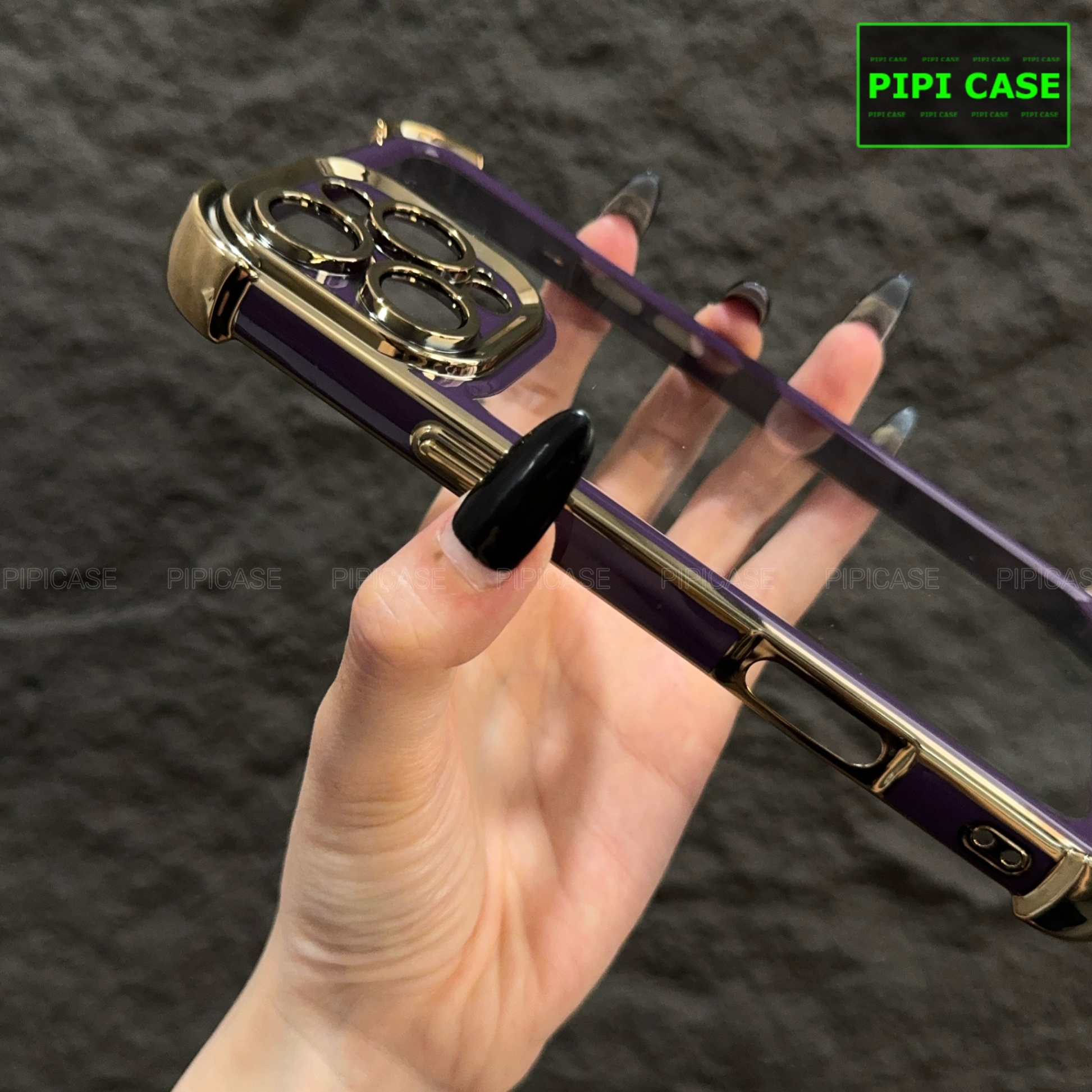 Ốp Lưng iPhone 16 Pro Max - Timo - Tím