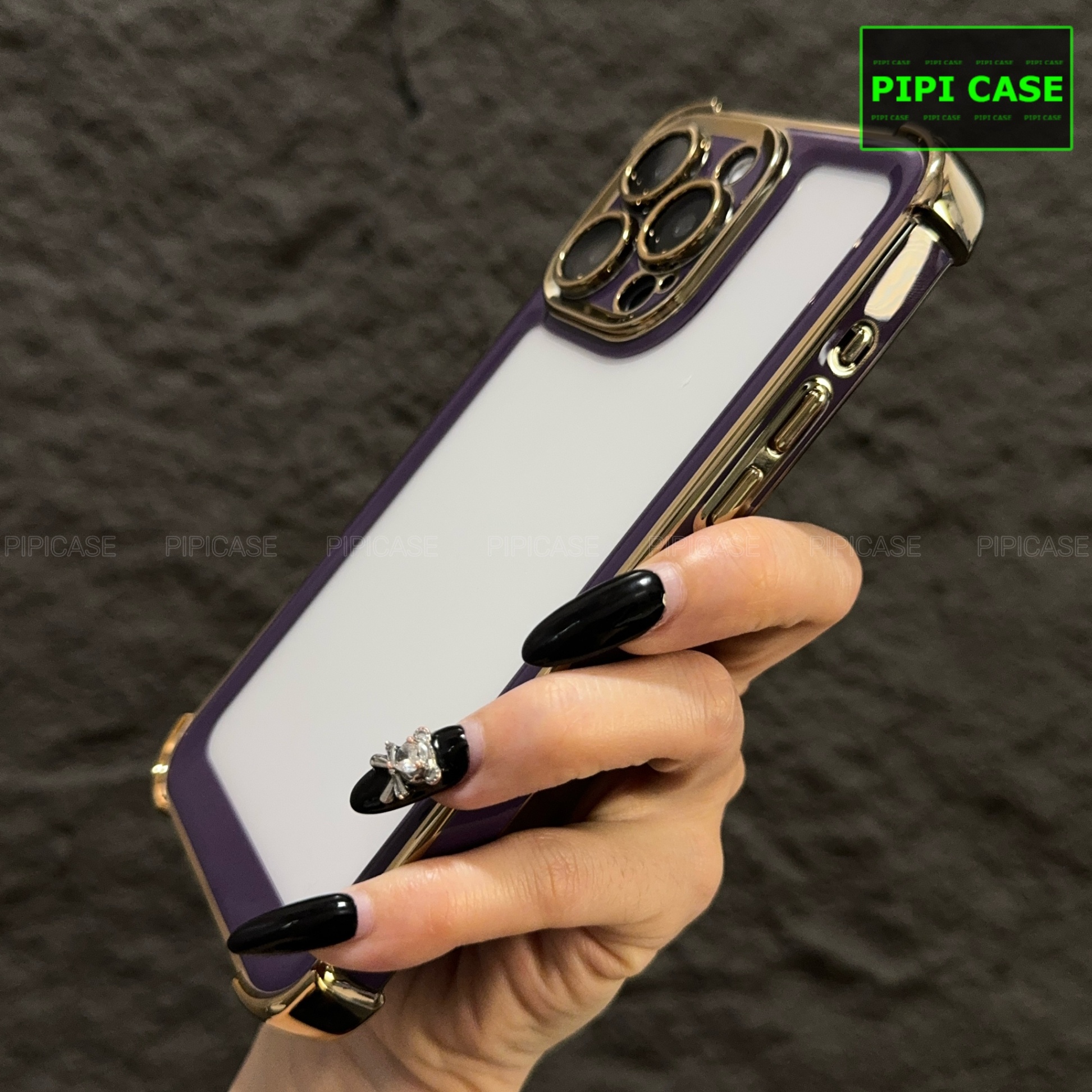 Ốp Lưng iPhone 16 Pro Max - Timo - Tím