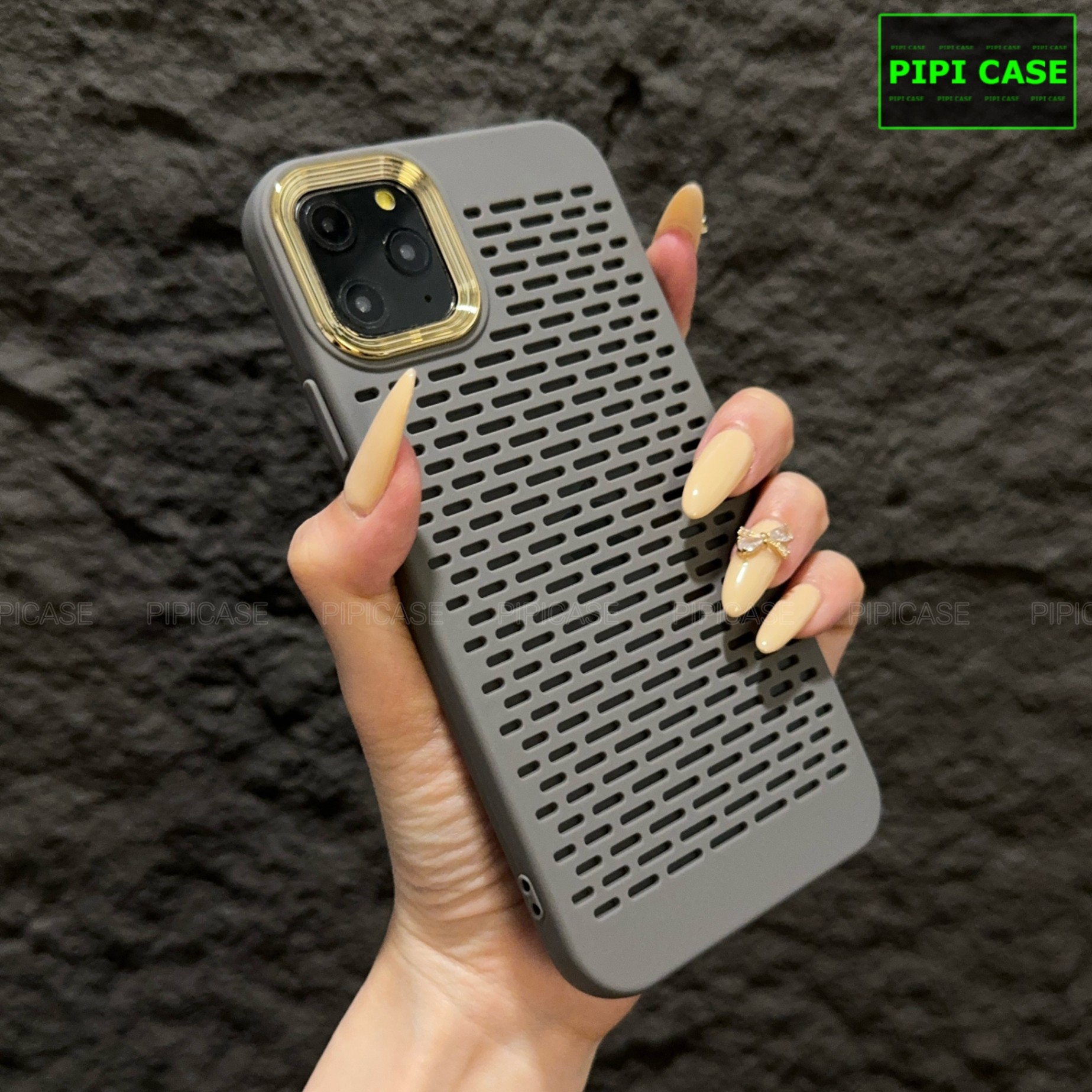 Ốp Lưng iPhone 11 Pro Max - Chup - Xám