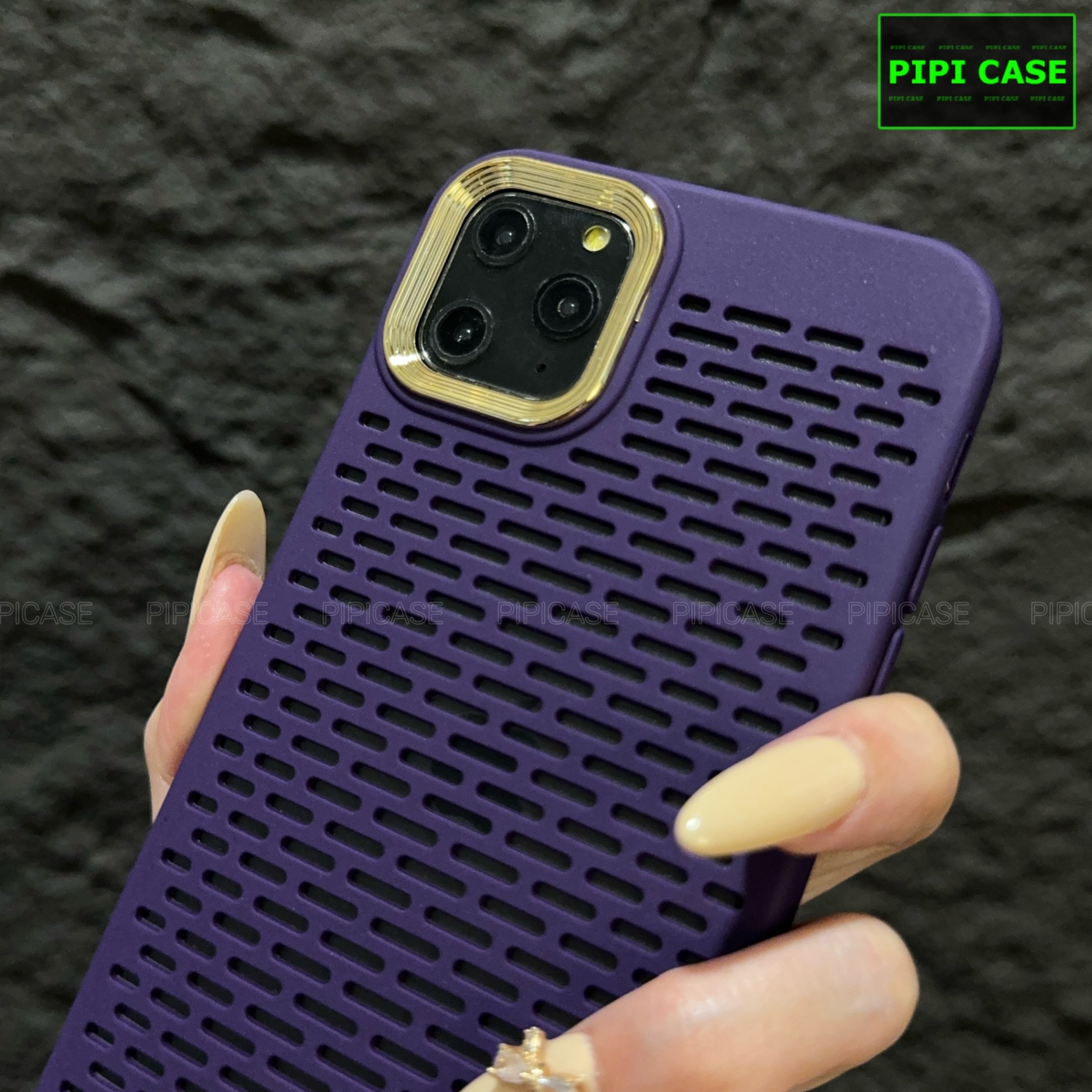 Ốp Lưng iPhone 11 Pro Max - Chup - Tím