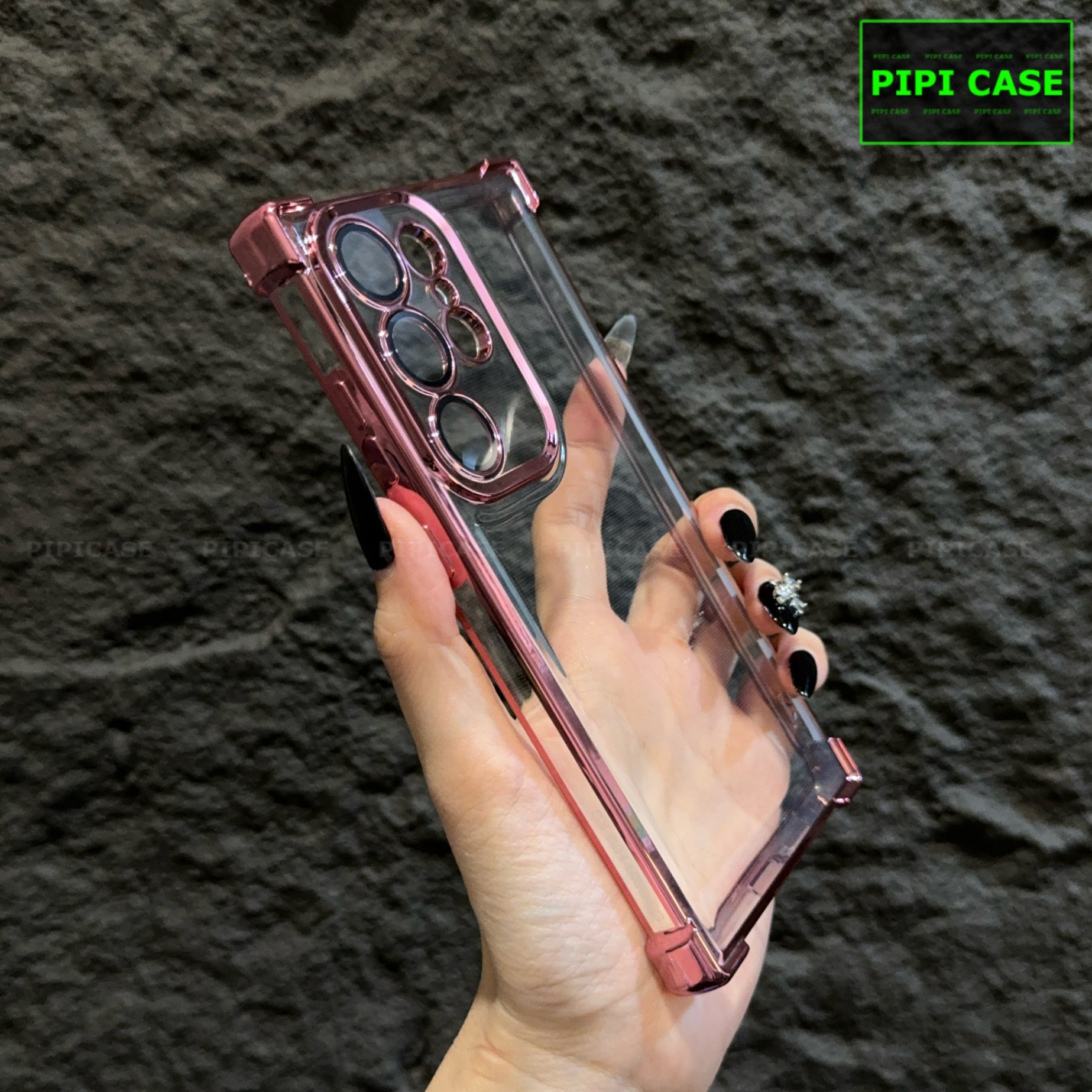 Ốp Lưng Samsung S24 Ultra 5G - Gu - Hồng