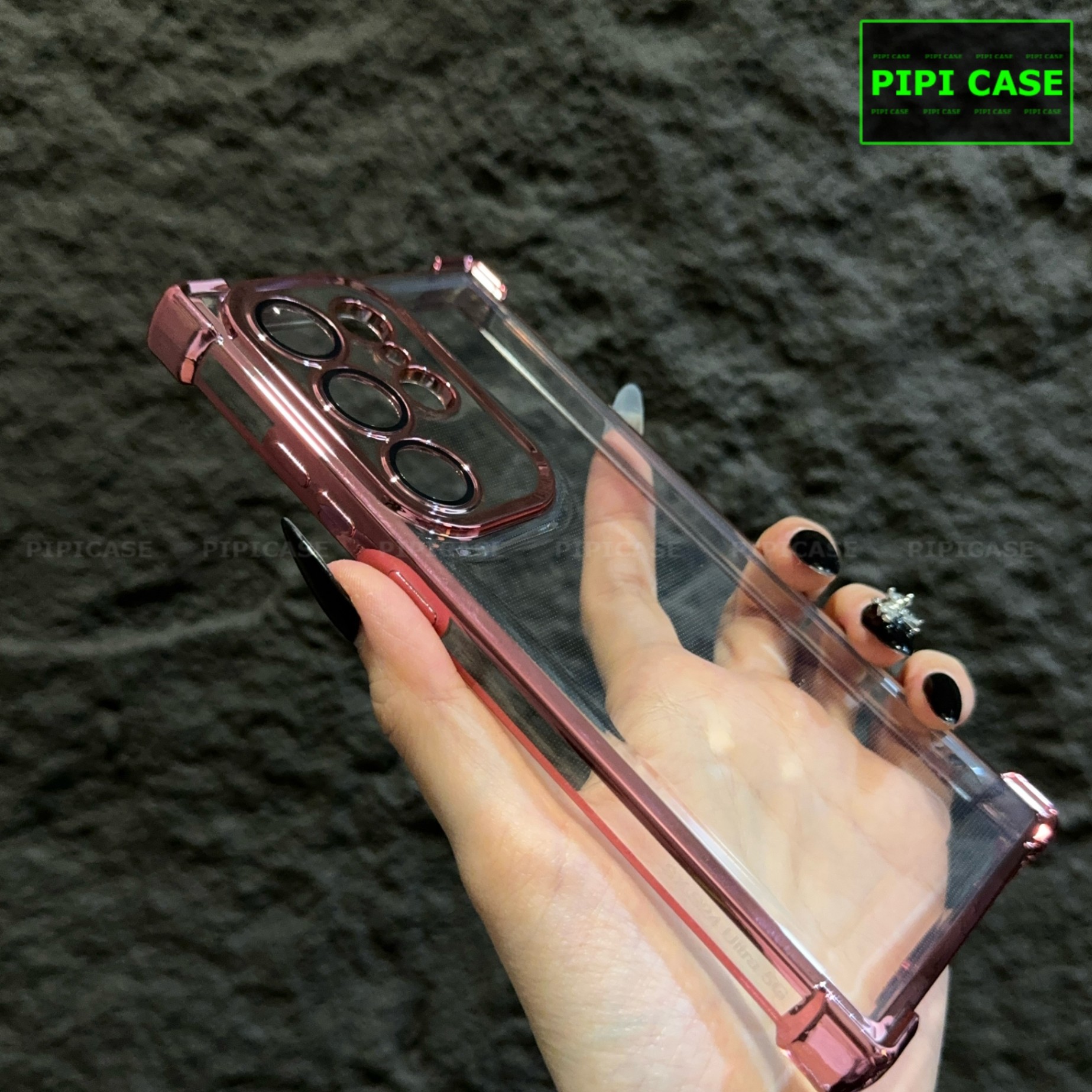 Ốp Lưng Samsung S24 Ultra 5G - Gu - Hồng