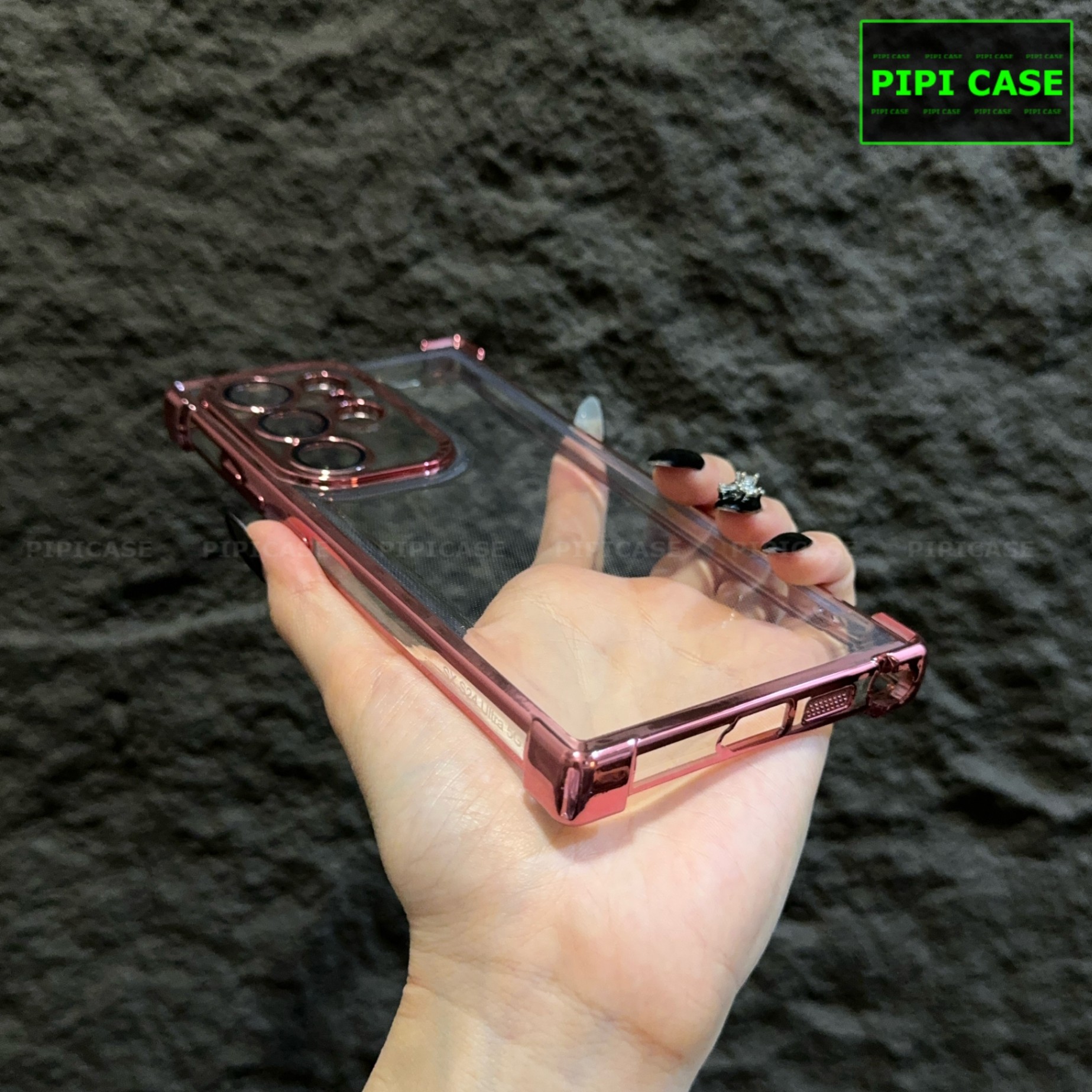 Ốp Lưng Samsung S24 Ultra 5G - Gu - Hồng