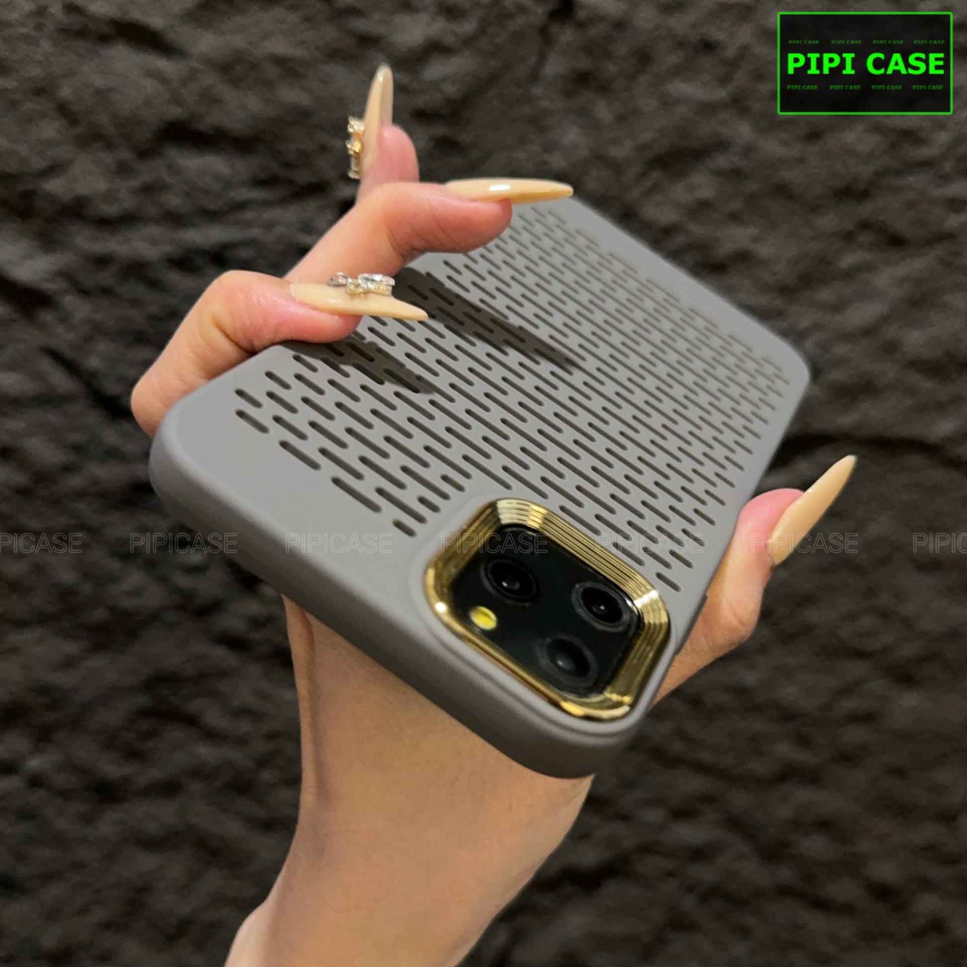 Ốp Lưng iPhone 11 Pro Max - Chup - Xám