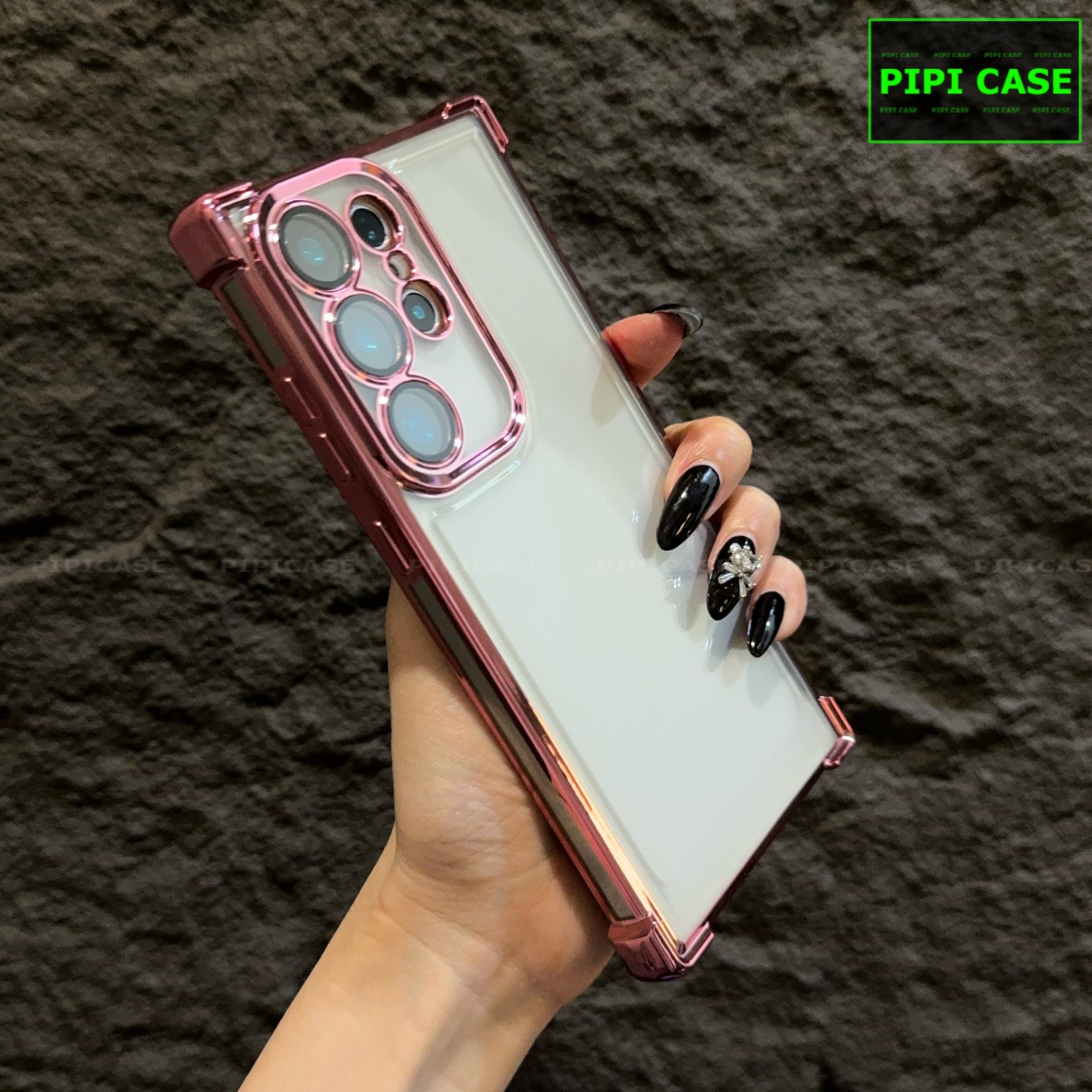 Ốp Lưng Samsung S24 Ultra 5G - Gu - Hồng