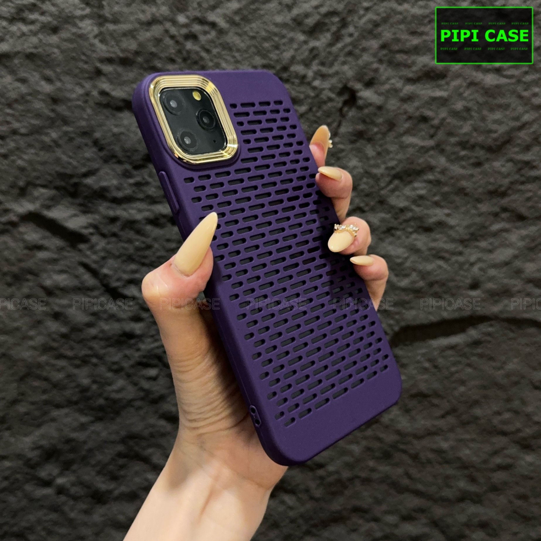 Ốp Lưng iPhone 11 Pro Max - Chup - Tím
