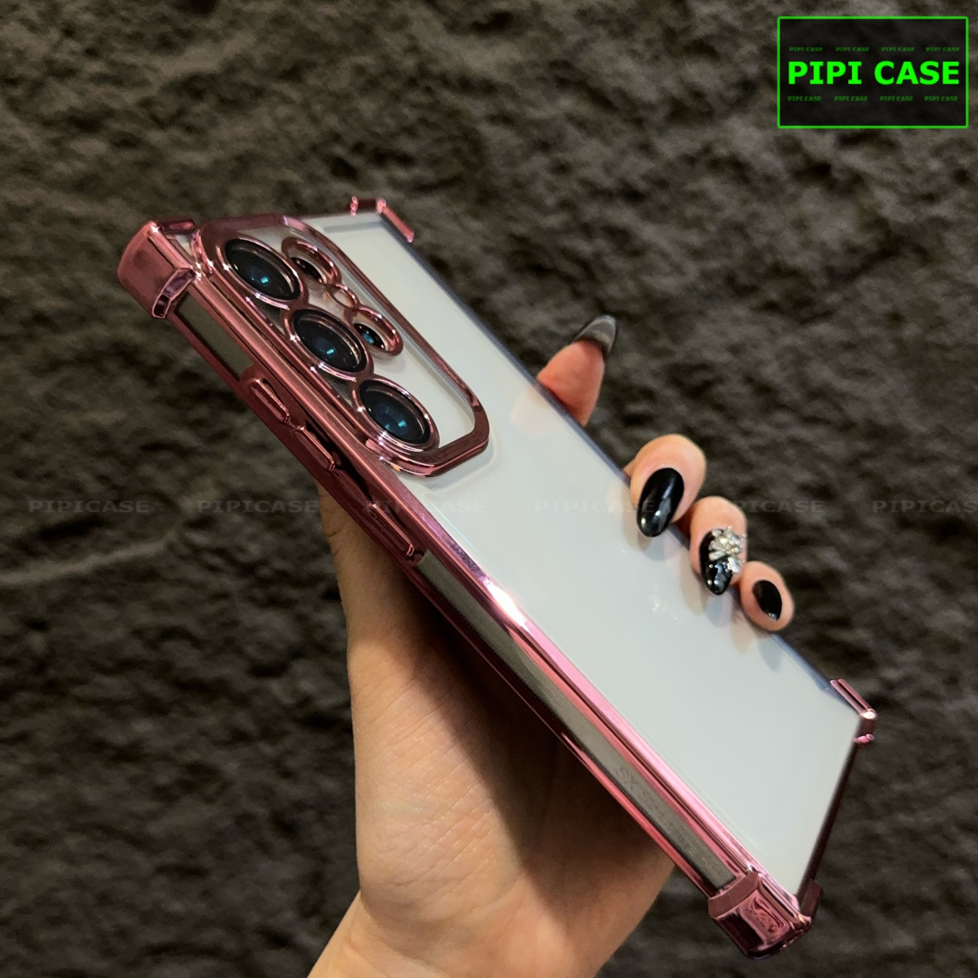 Ốp Lưng Samsung S24 Ultra 5G - Gu - Hồng