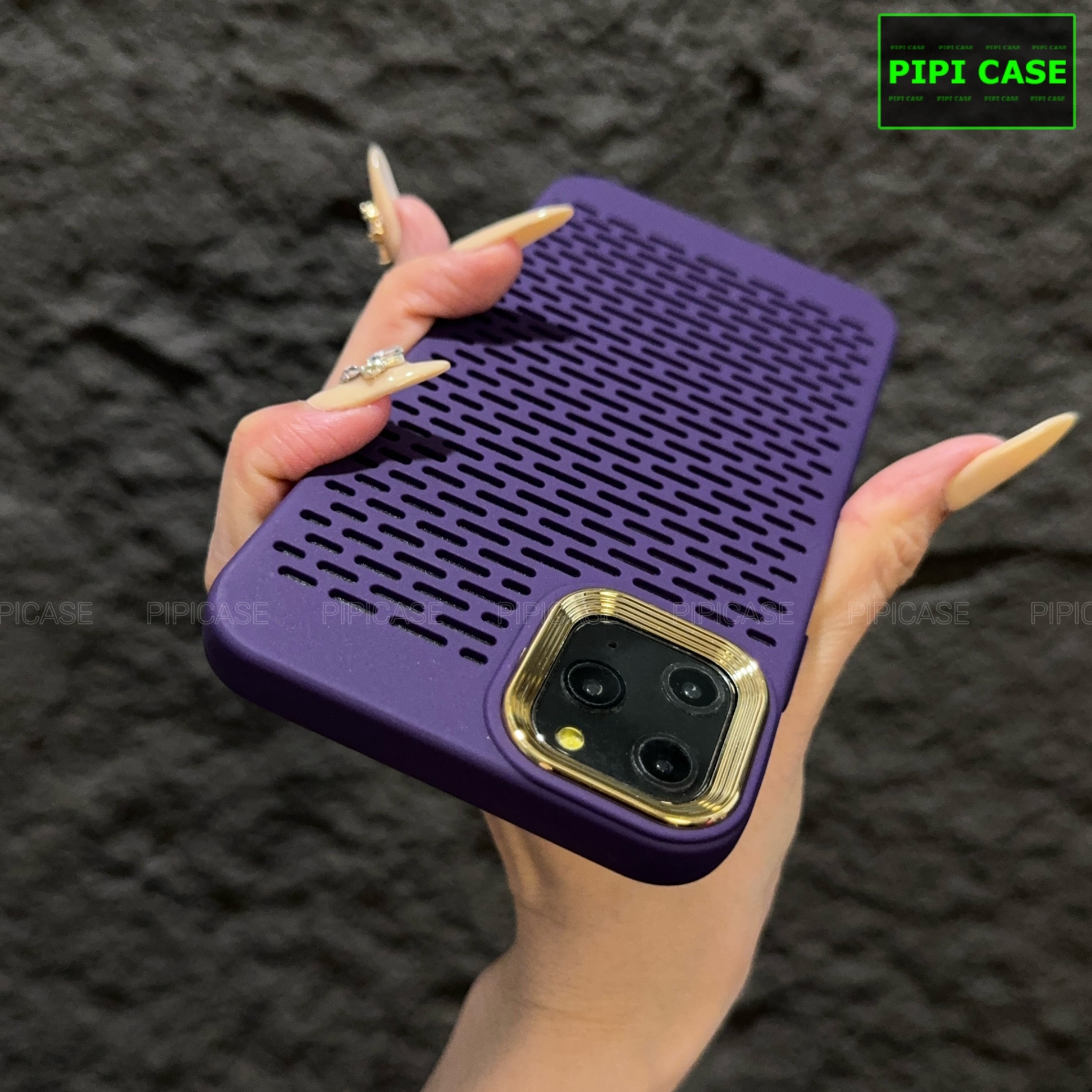 Ốp Lưng iPhone 11 Pro Max - Chup - Tím