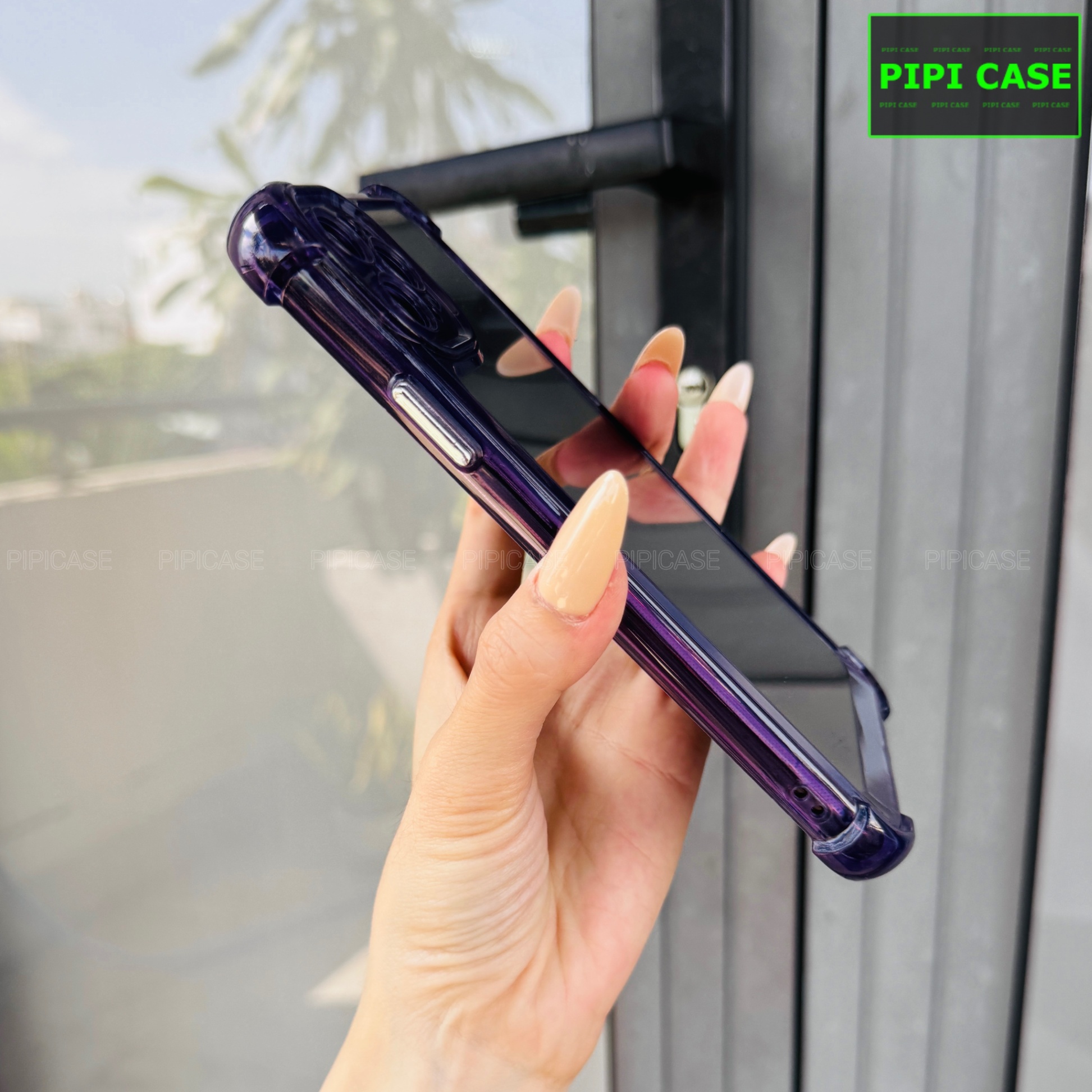 Ốp Lưng iPhone 15 Pro Max - Heaven - Tím