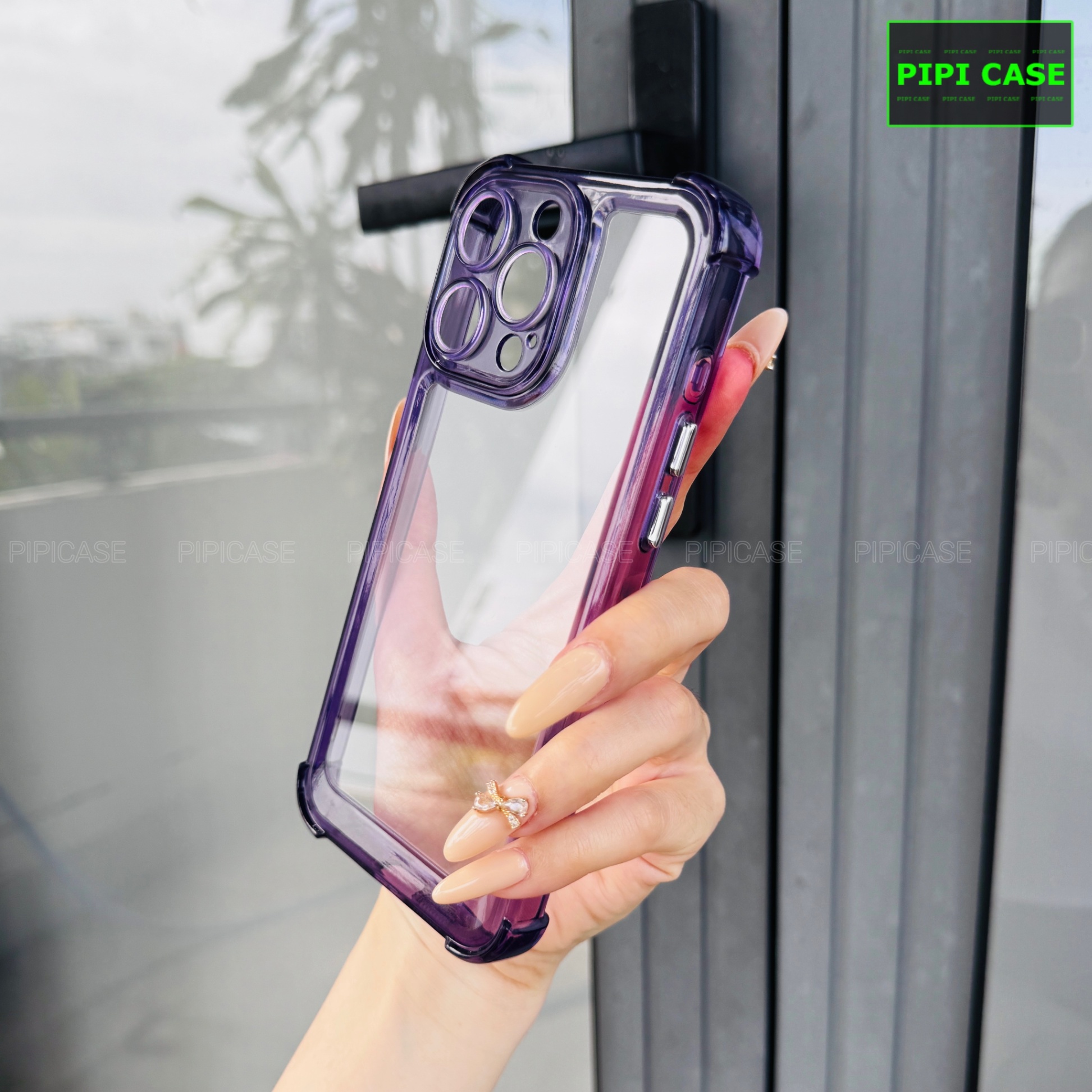 Ốp Lưng iPhone 15 Pro Max - Heaven - Tím