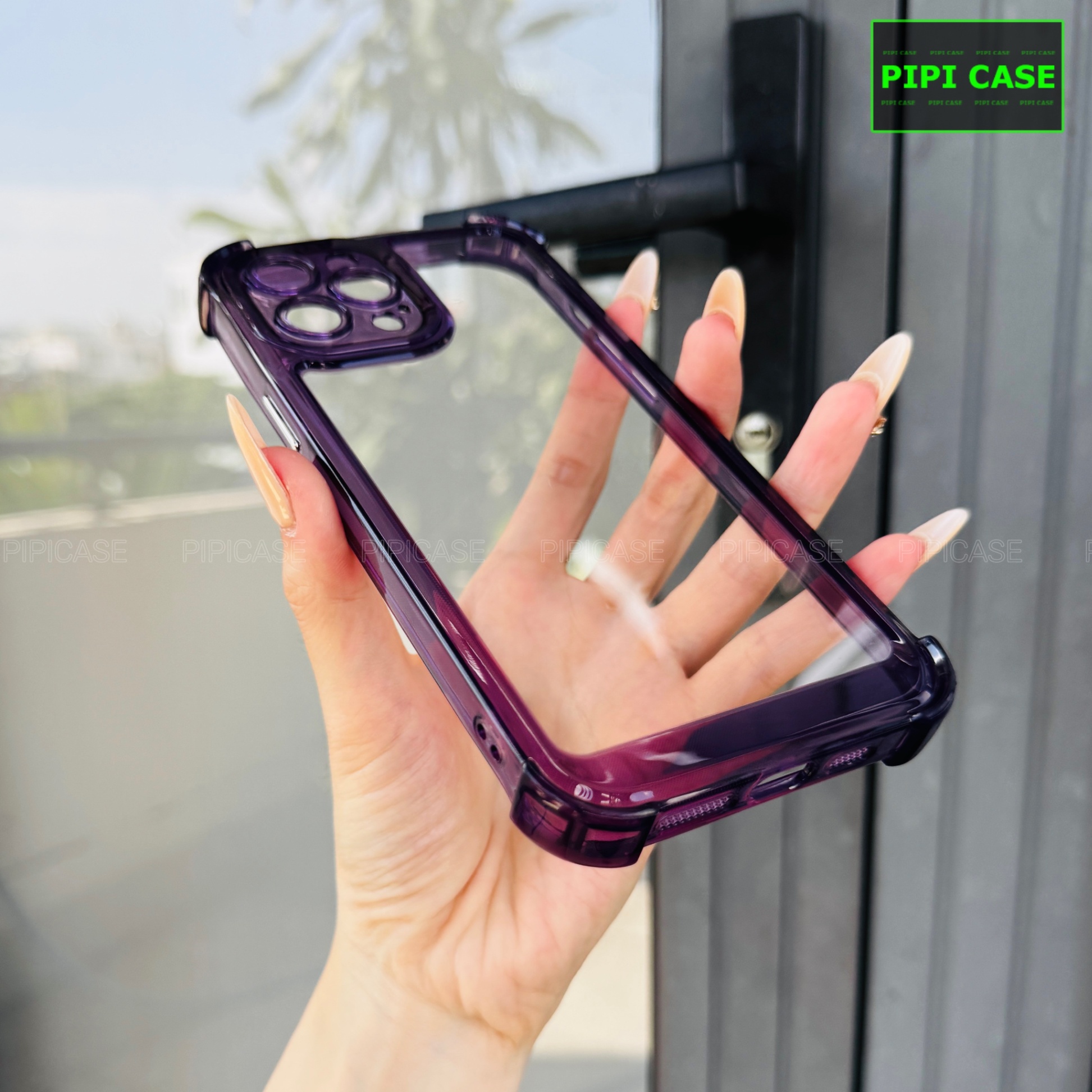 Ốp Lưng iPhone 15 Pro Max - Heaven - Tím