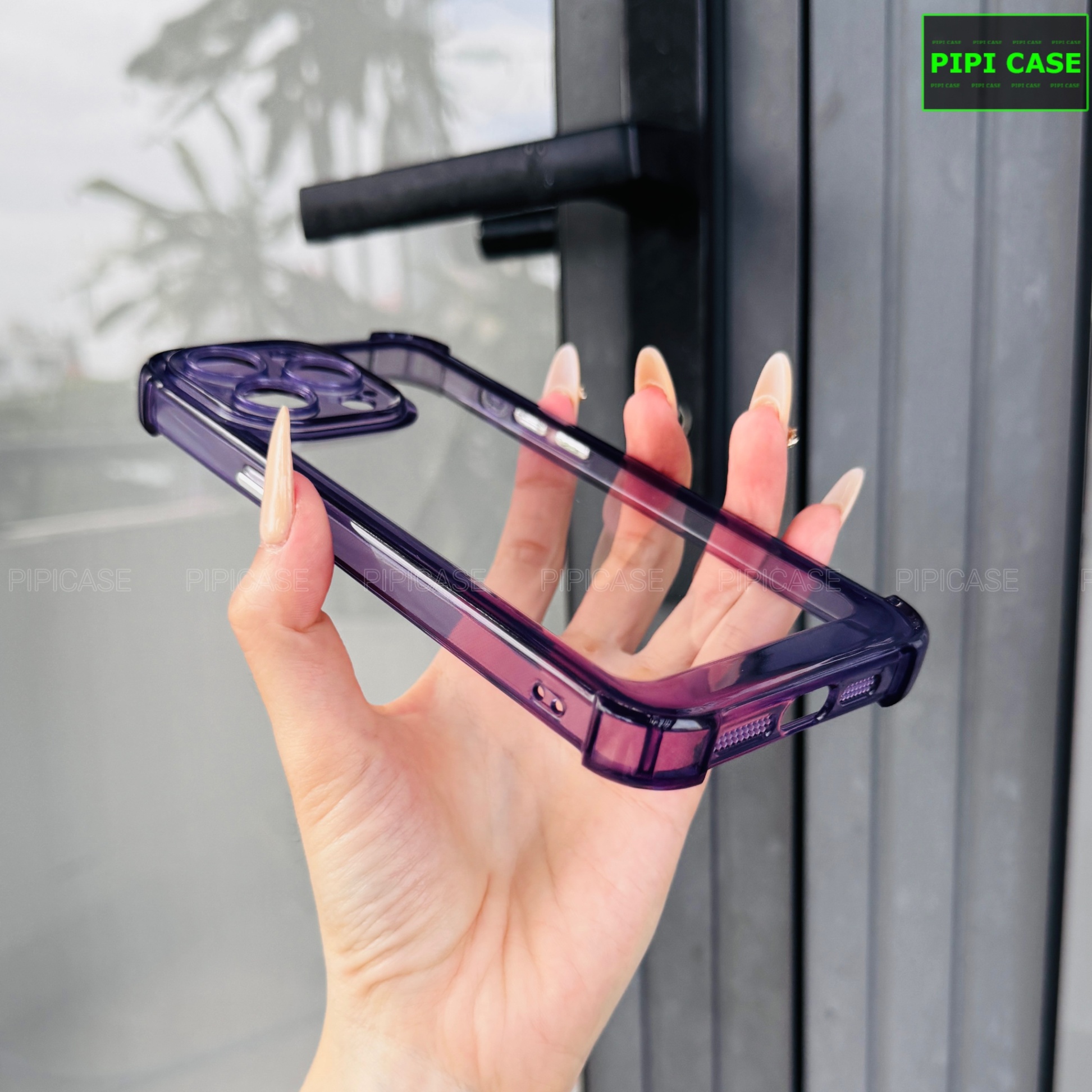 Ốp Lưng iPhone 15 Pro Max - Heaven - Tím