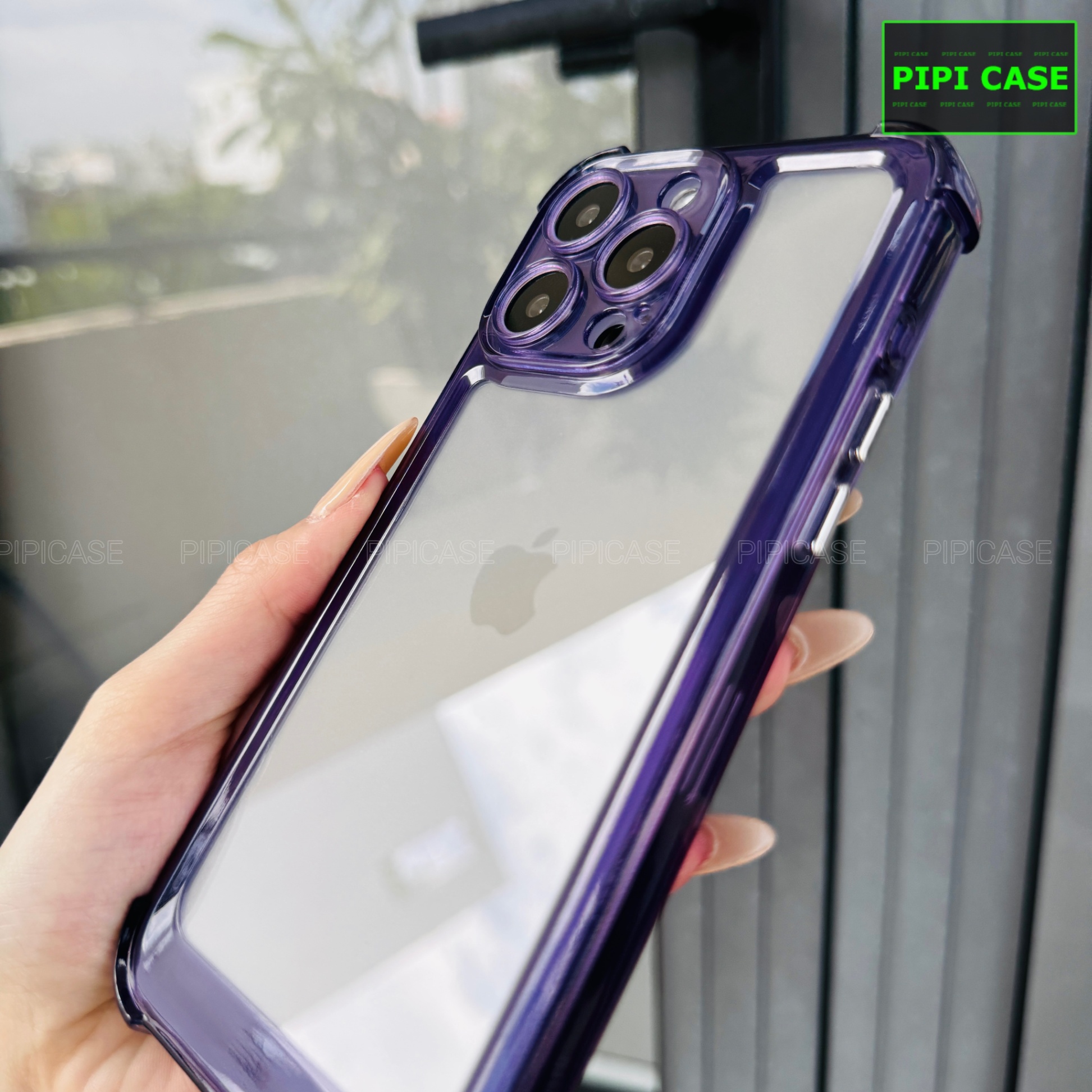 Ốp Lưng iPhone 15 Pro Max - Heaven - Tím