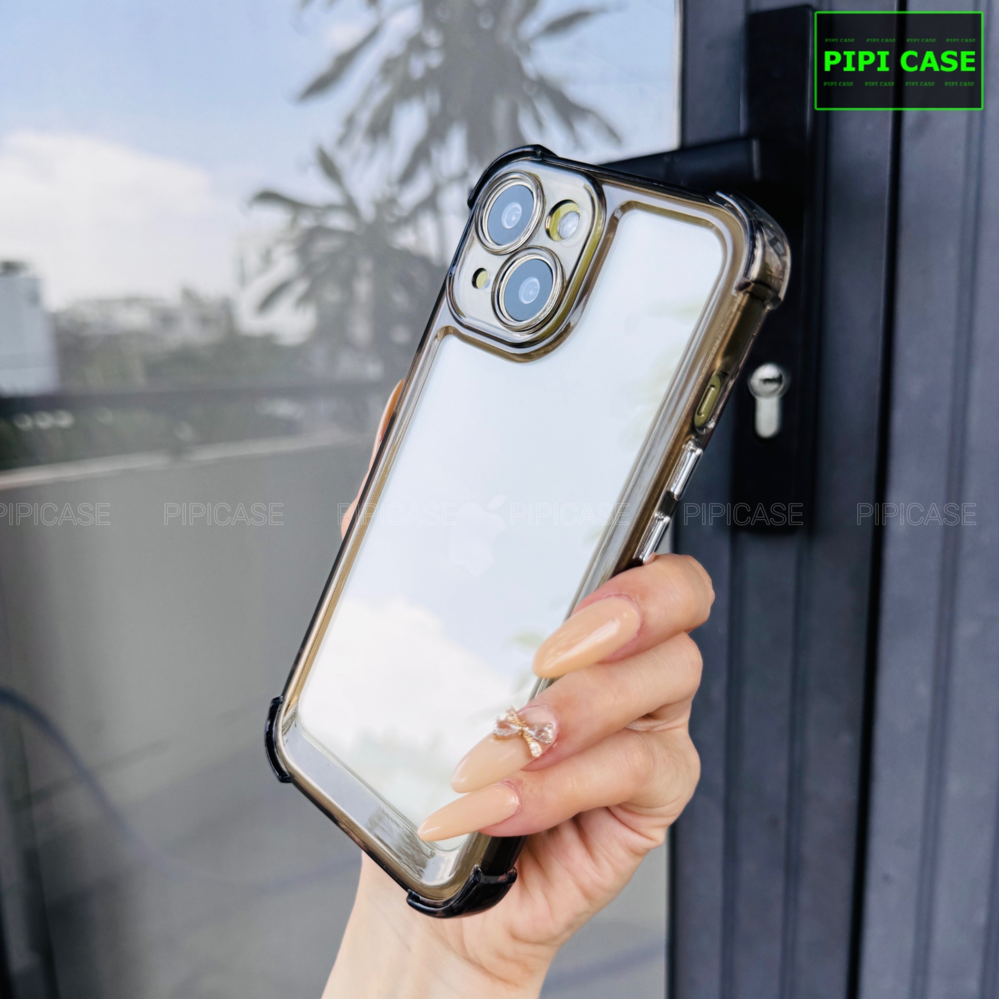 Ốp Lưng iPhone 15 - Heaven - Đen
