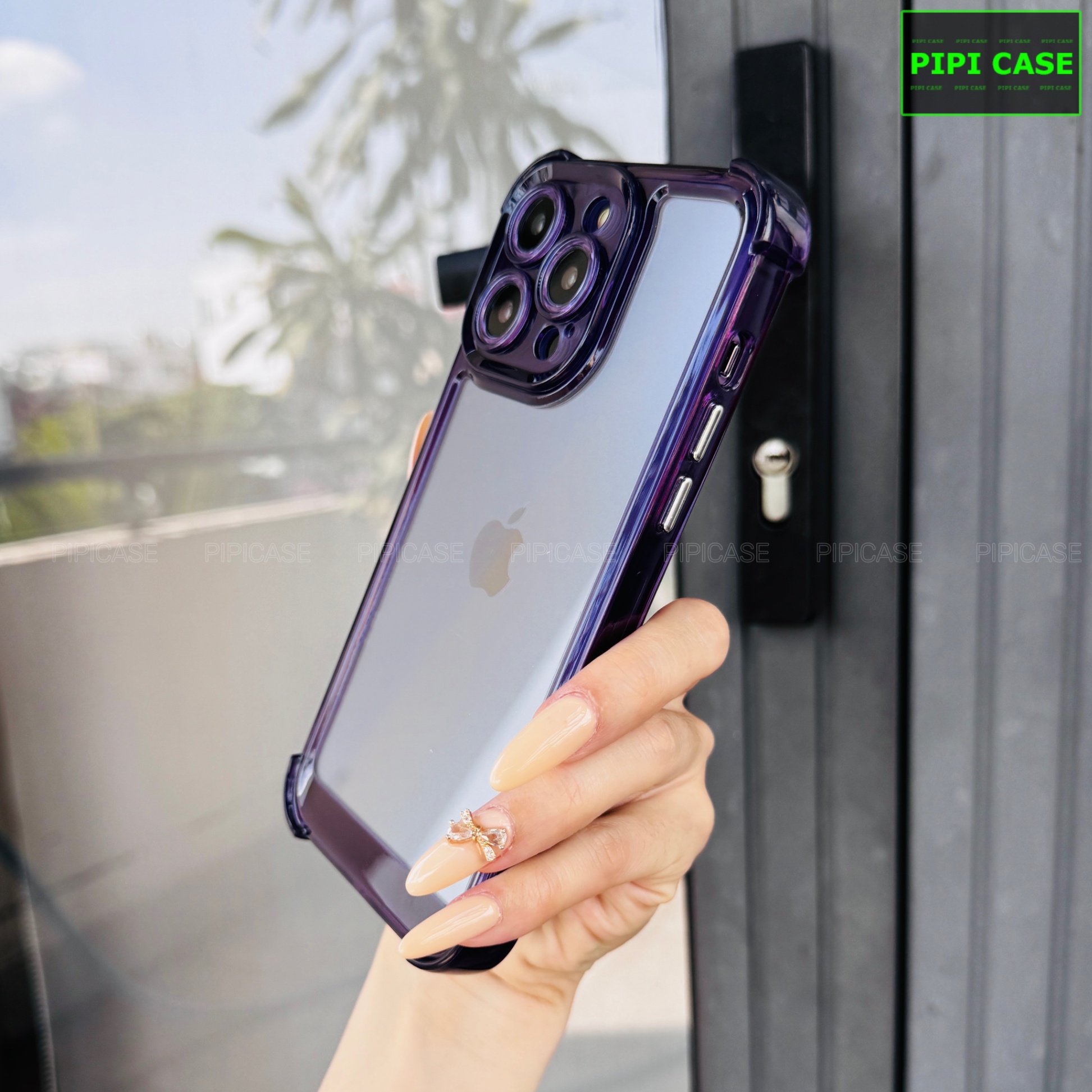 Ốp Lưng iPhone 15 Pro Max - Heaven - Tím