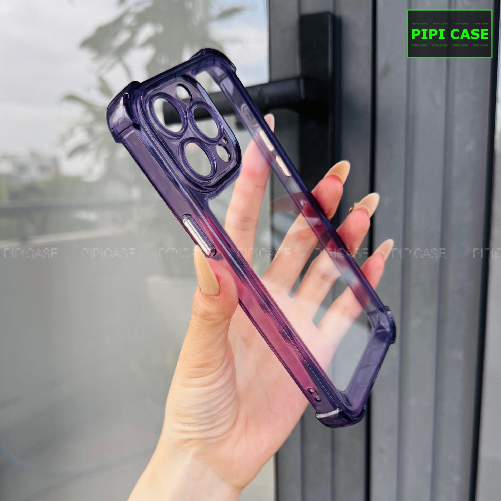 Ốp Lưng iPhone 15 Pro Max - Heaven - Tím