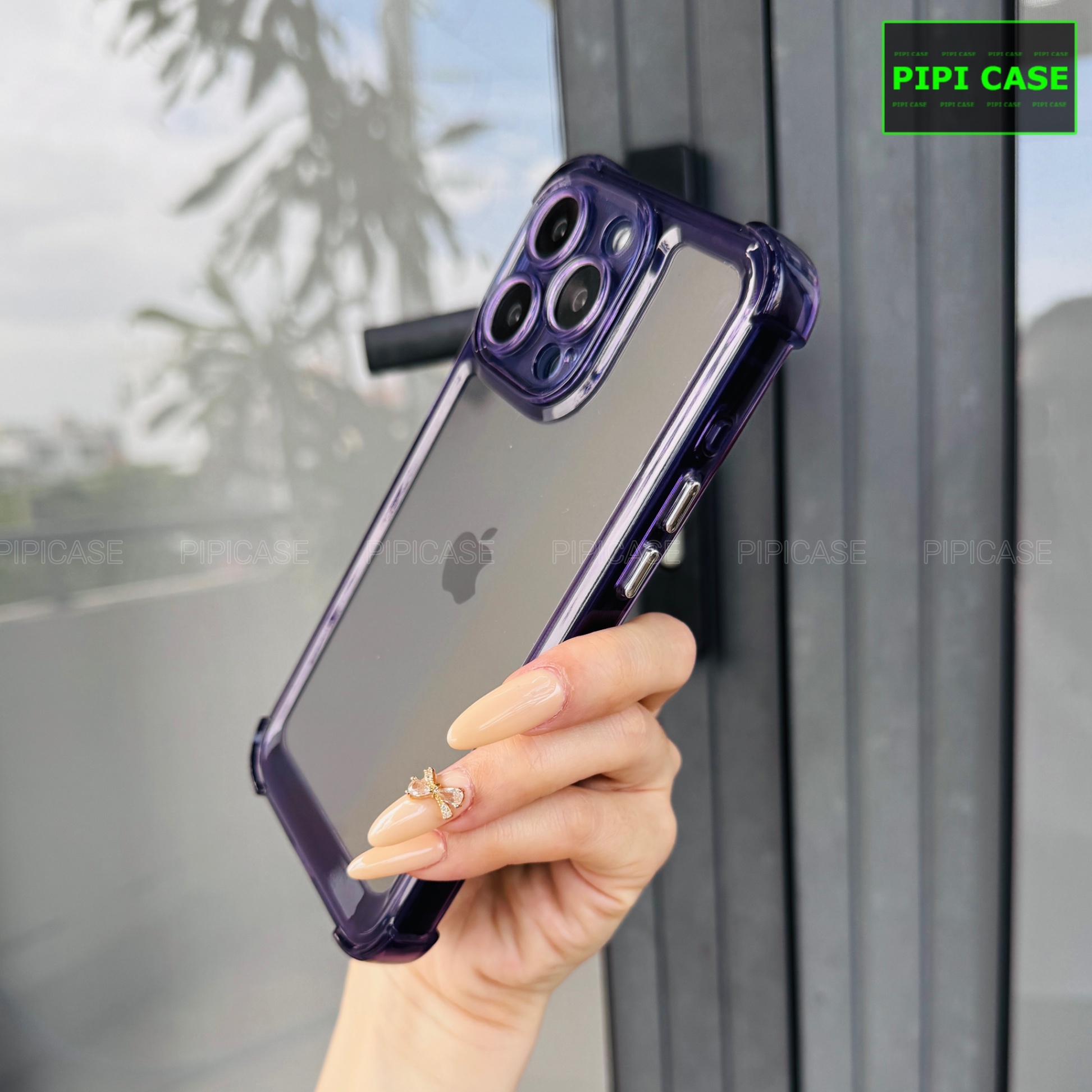 Ốp Lưng iPhone 15 Pro Max - Heaven - Tím